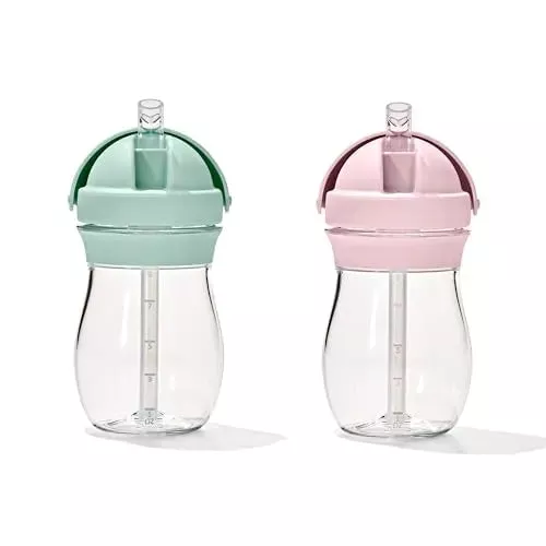 oxo-tot-transitions-straw-cup-9-oz-opal-blossom-2-pack-rebel OXO Tot Transitions Straw Cup 9 Oz. - Opal and Blossom - 2 Pack – REBEL