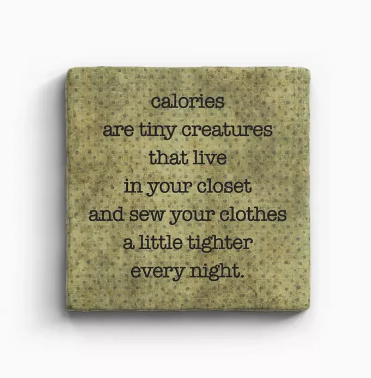 paisley-parsley-calories-marble-coaster Paisley & Parsley Calories - Marble Coaster