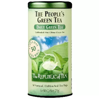 people-s-green-tea-50-bag-tin The People's Green Tea, 50 Bag Tin