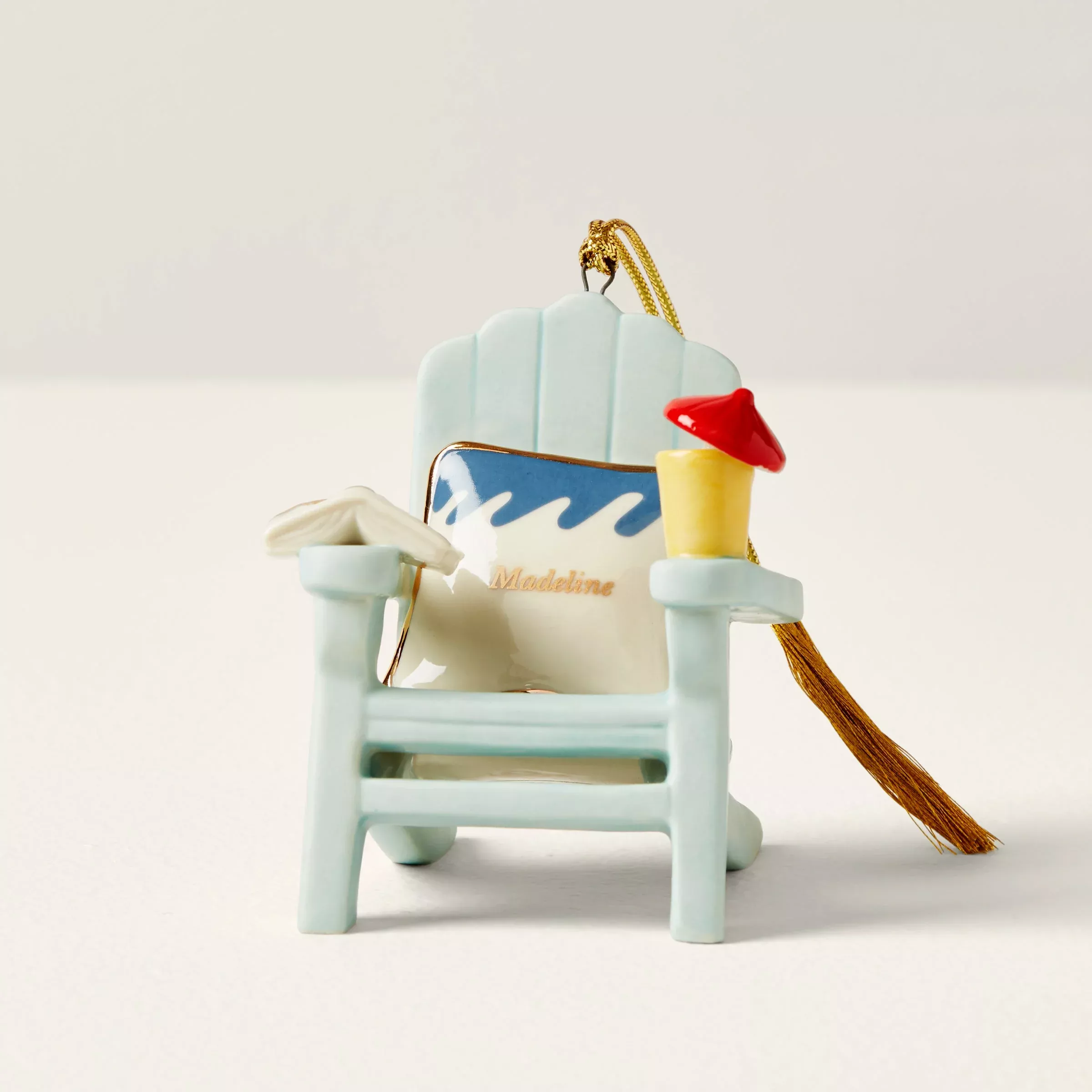 personalized-beach-chair-ornament Personalized Beach Chair Ornament
