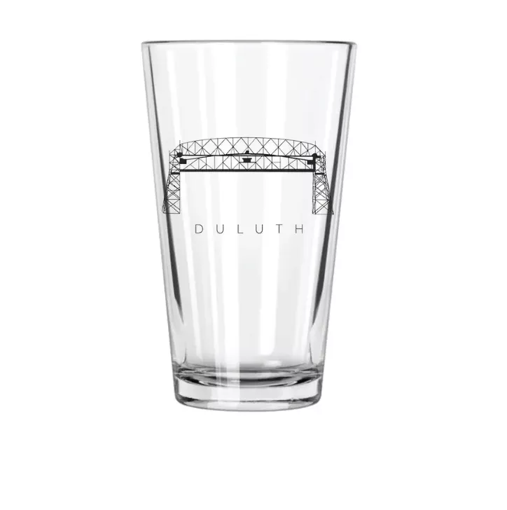 pint-glass-duluth-bridge Pint Glass - Duluth Bridge