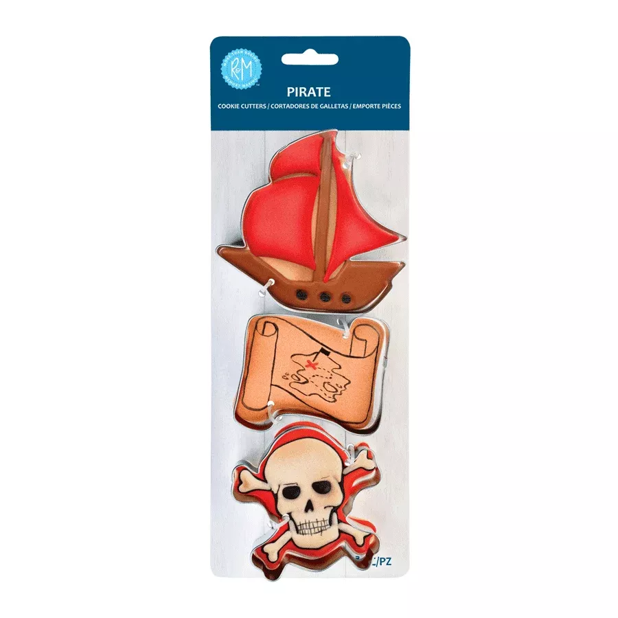 pirate-3-pc-cookie-cutter-set Pirate 3 Pc Cookie Cutter Set
