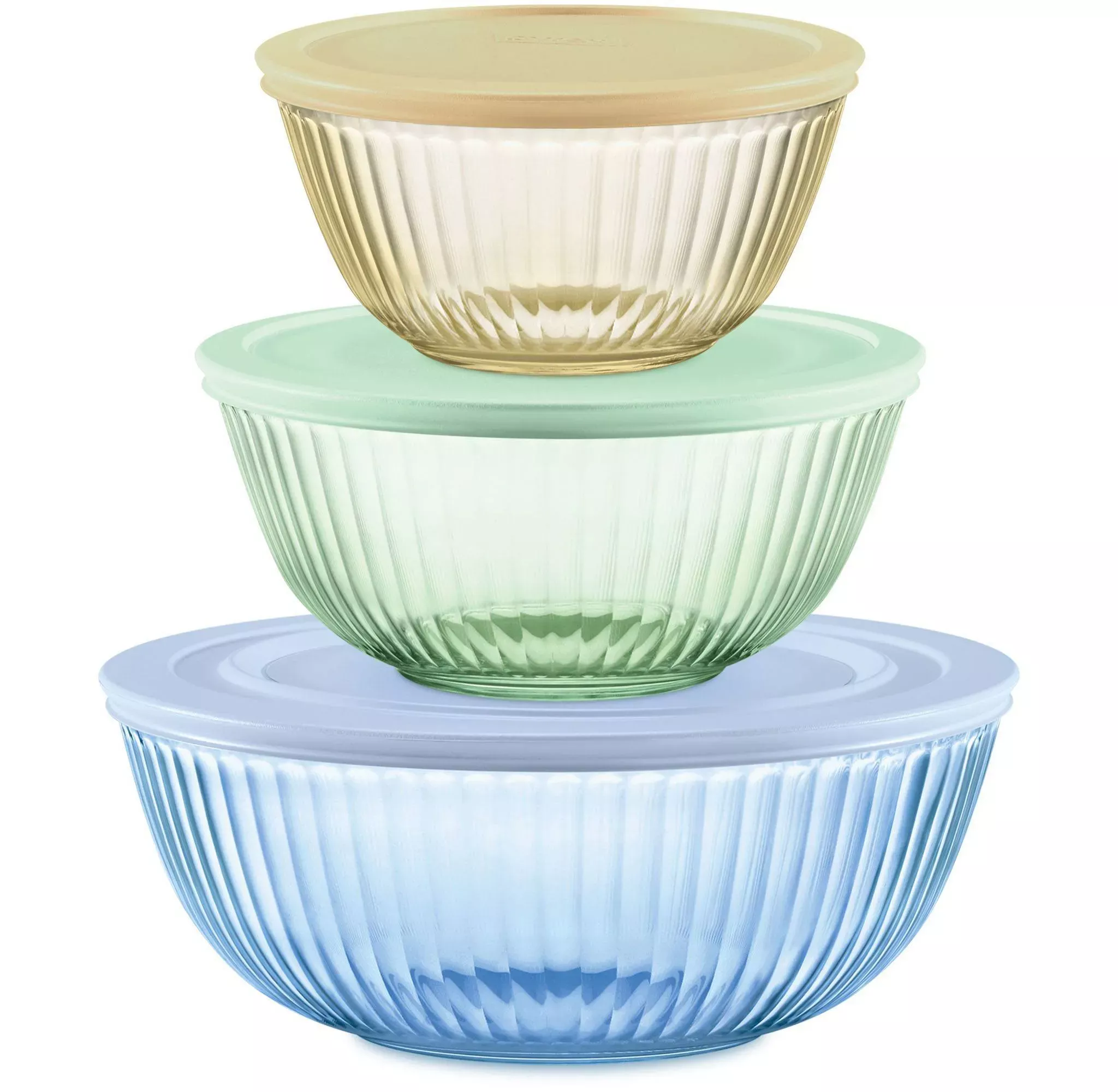 pyrexsculpted-tinted-6pc-lidded-mixing-bowl-set-rebel PyrexSculpted Tinted 6pc Lidded Mixing Bowl Set – REBEL