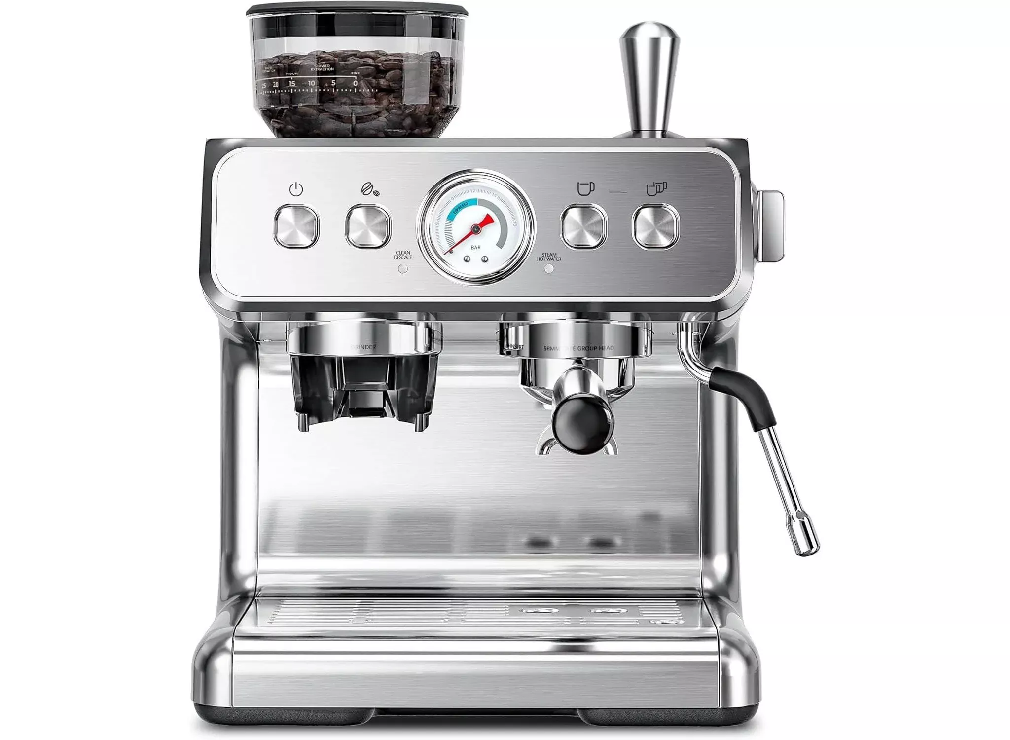 r-w-flame-20-bar-professional-espresso-machine-with-grinder-milk-frother-rebel R.W.FLAME 20-Bar Professional Espresso Machine With Grinder And Milk Frother – REBEL