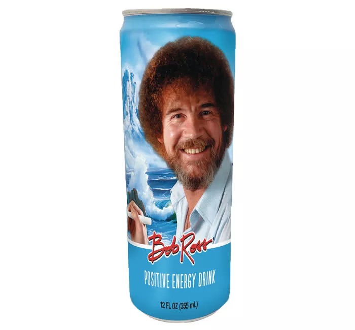 redstone-drinks-bob-ross-positive-energy-drink-can Redstone Drinks Bob Ross Positive Energy Drink Can