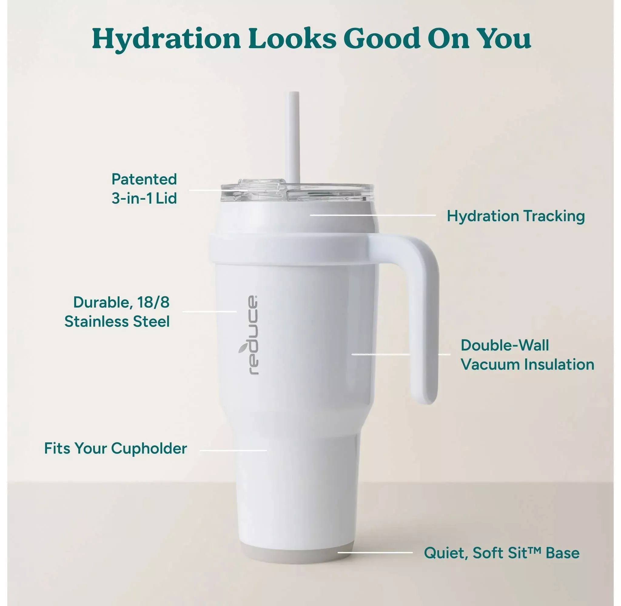reduce-40oz-vacuum-insulated-stainless-steel-straw-tumbler-mug-white-rebel Reduce 40oz Vacuum Insulated Stainless Steel Straw Tumbler Mug - White – REBEL