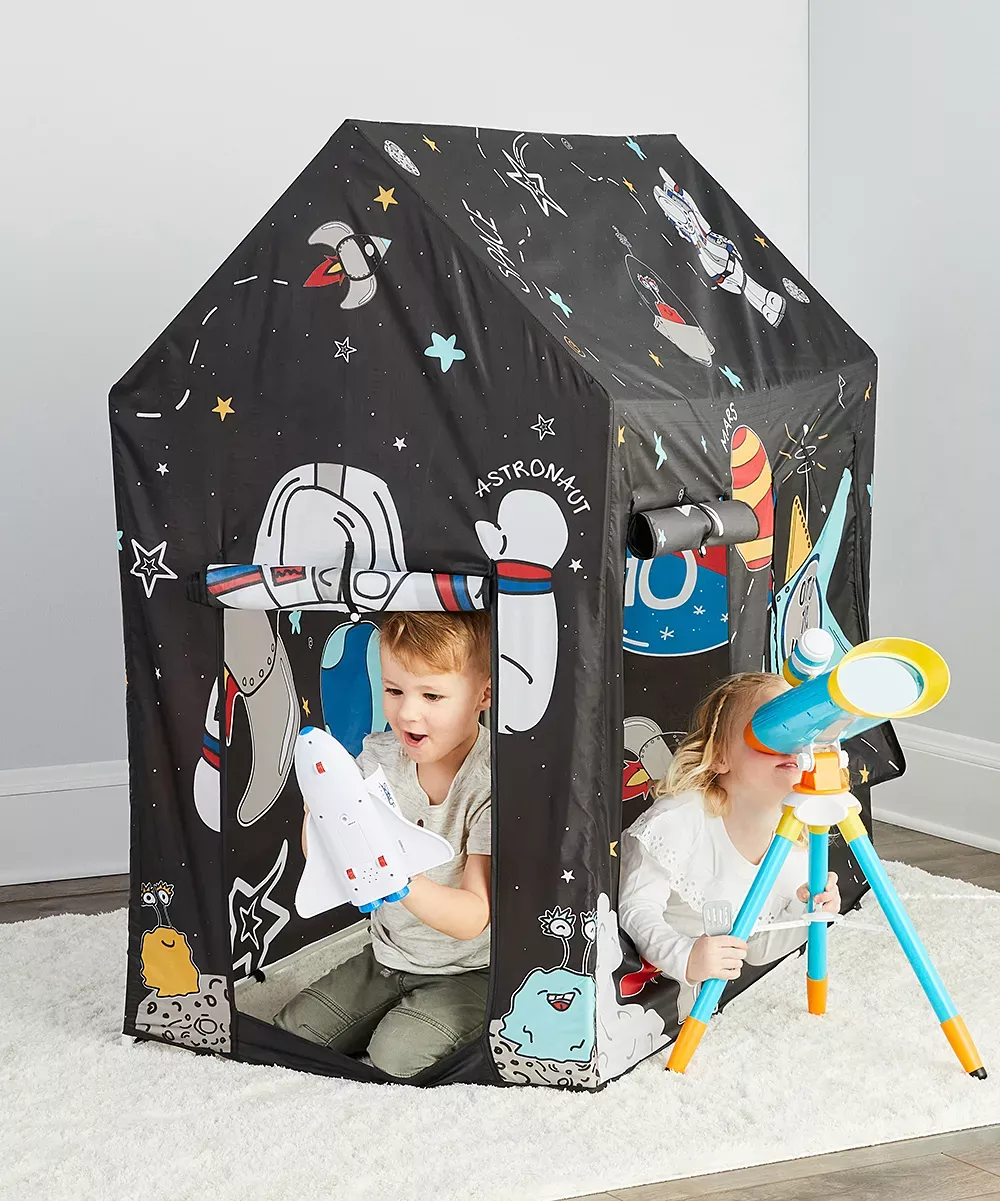 regalo-outer-space-my-tent-portable-play-tent-black-rebel Regalo Outer Space My Tent Portable Play Tent - Black – REBEL
