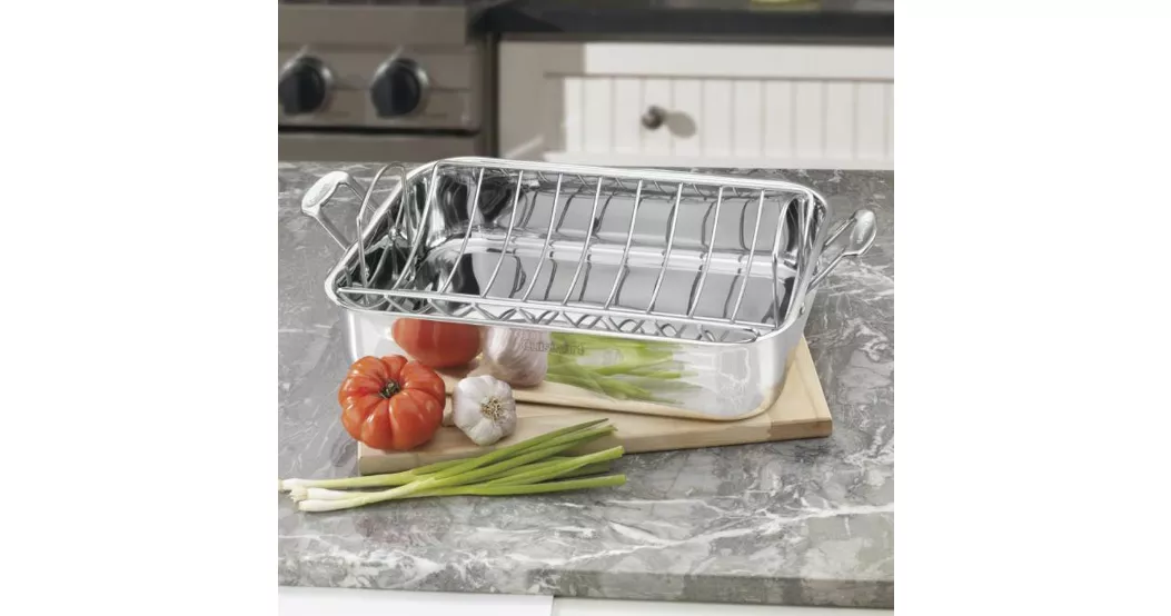 roasting-pan-w-rack-chef-s-classic Roasting Pan w/ Rack, Chef's Classic