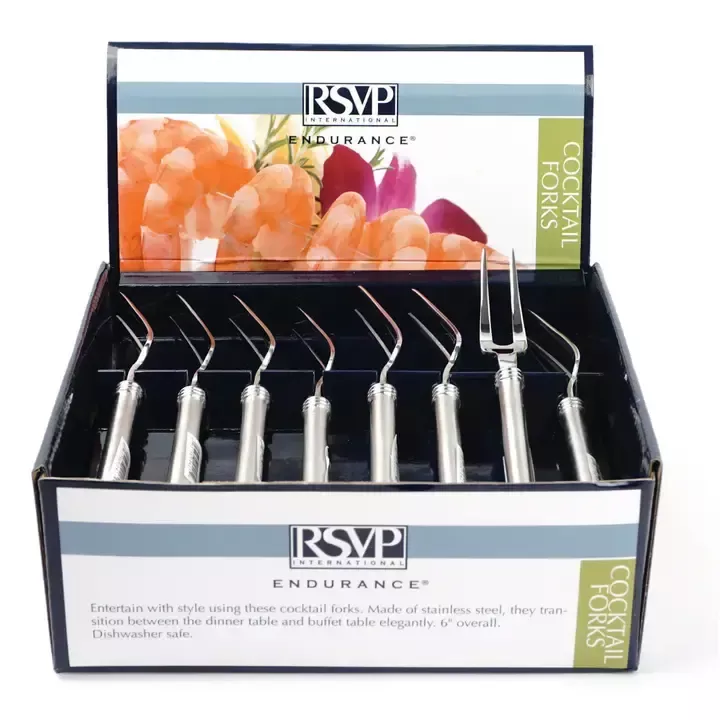rsvp-cocktail-fork-single RSVP Cocktail Fork, single