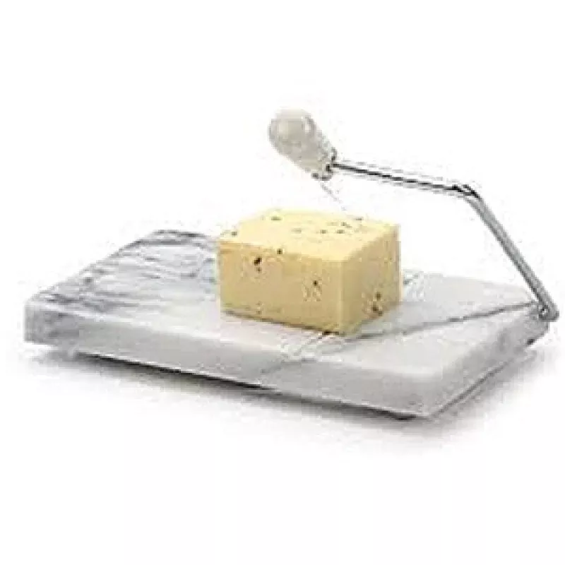 rsvp-white-marble-cheese-slicer RSVP White Marble Cheese Slicer