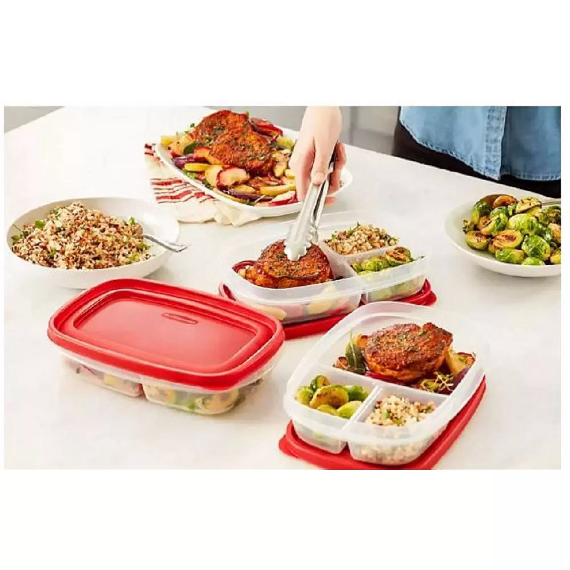rubbermaid-easy-find-lids-meal-prep-food-storage-containers-14-piece-set-rebel Rubbermaid Easy Find Lids Meal Prep Food Storage Containers 14-Piece Set – REBEL