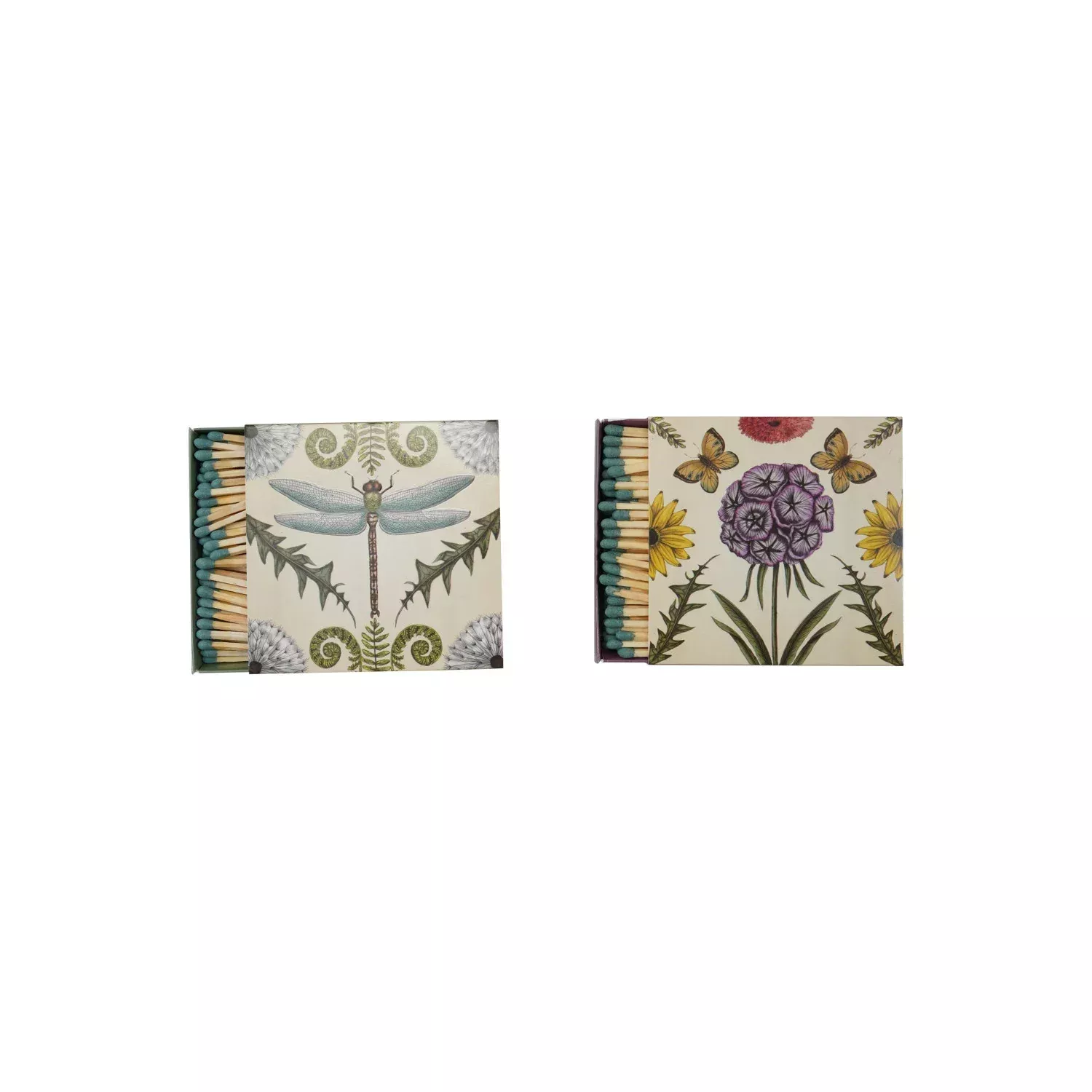 safety-matches-in-matchbox-with-insect-botanicals-assorted-styles Safety Matches in Matchbox with Insect Botanicals, Assorted Styles