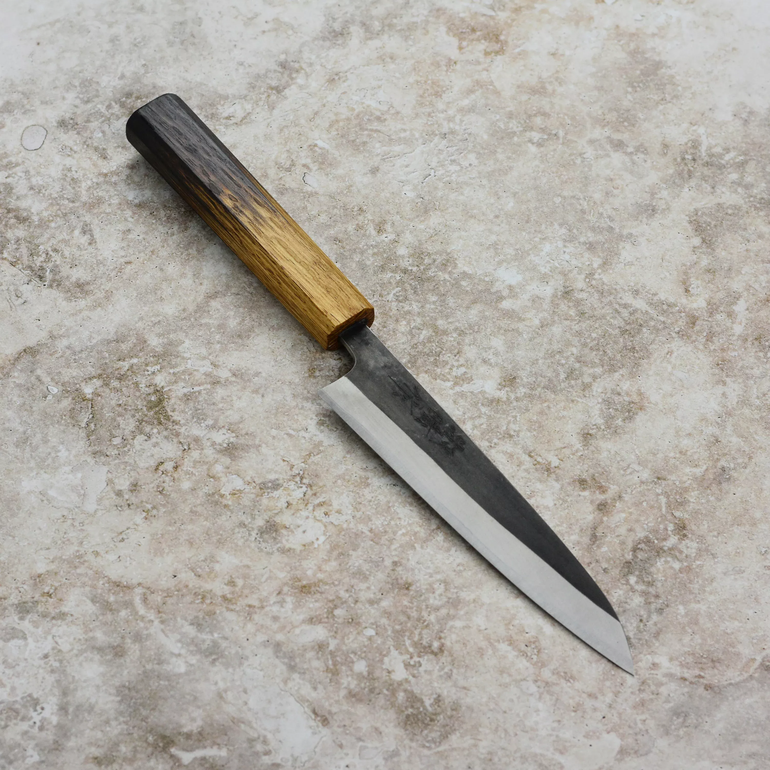 sakoda-shirogami-white-2-150mm-petty-knife-hand-forged-carbon-steel Sakoda Shirogami White #2 150mm Petty Knife, Hand-Forged Carbon Steel