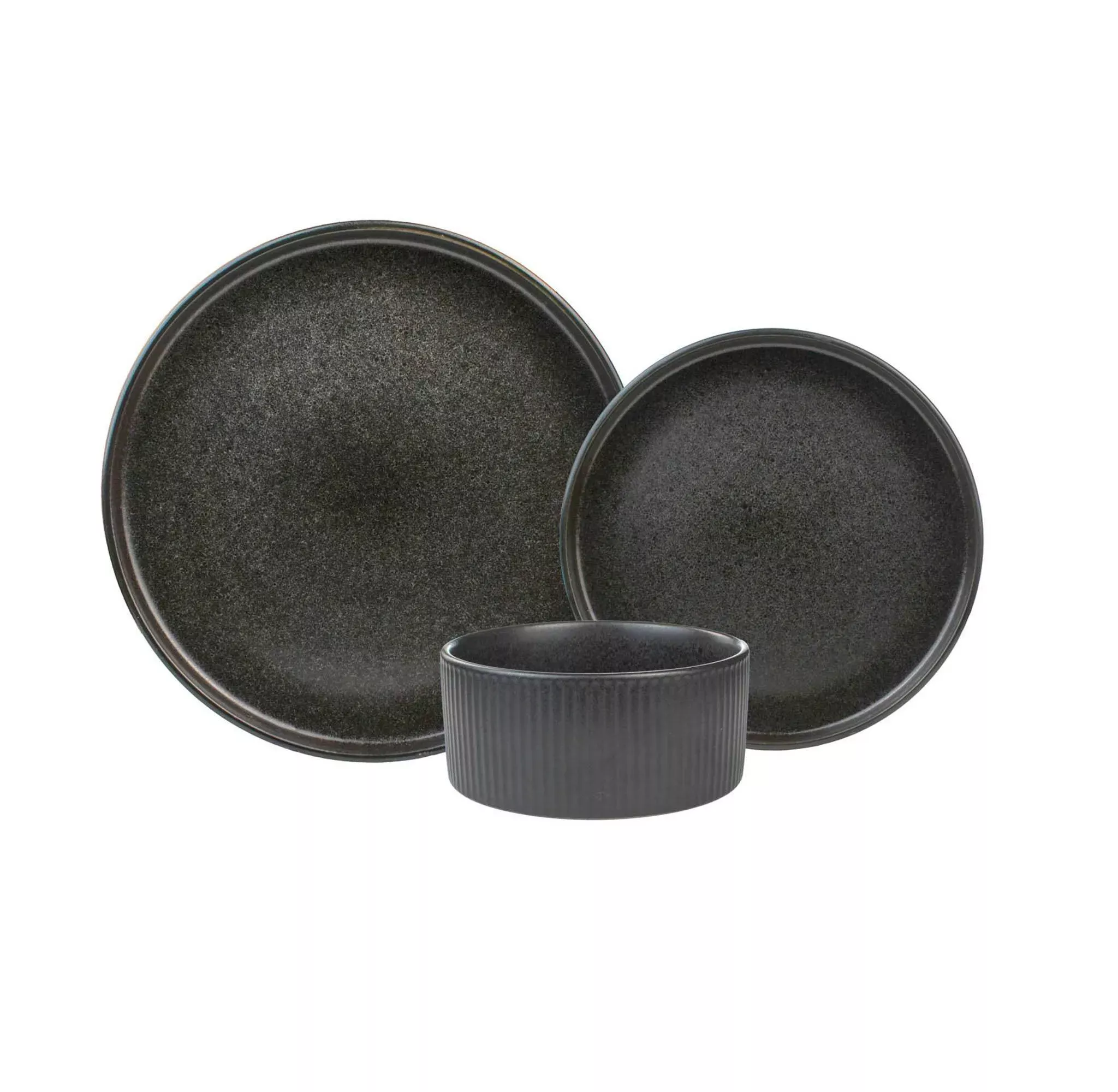 sango-12pc-anderson-dinnerware-set-black-rebel Sango 12pc Anderson Dinnerware Set- Black – REBEL