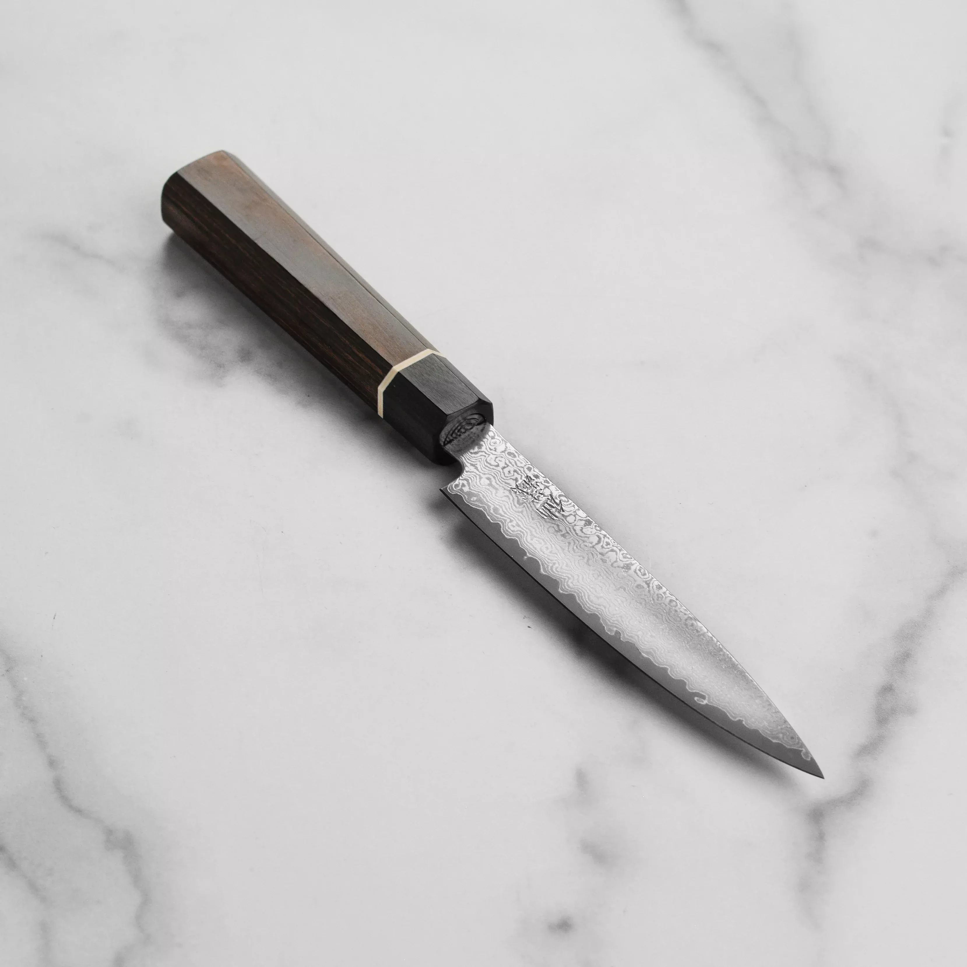 senzo-black-damascus-utility-knife-4-75 Senzo Black Damascus Utility Knife - 4.75"