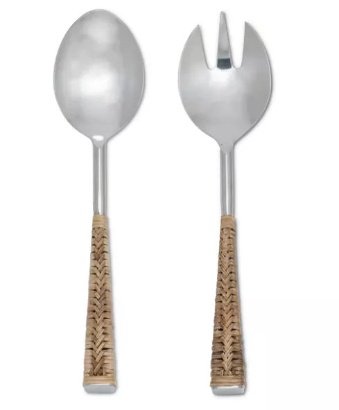 servers-set-2-glossy-rattan Servers Set/2 - Glossy Rattan
