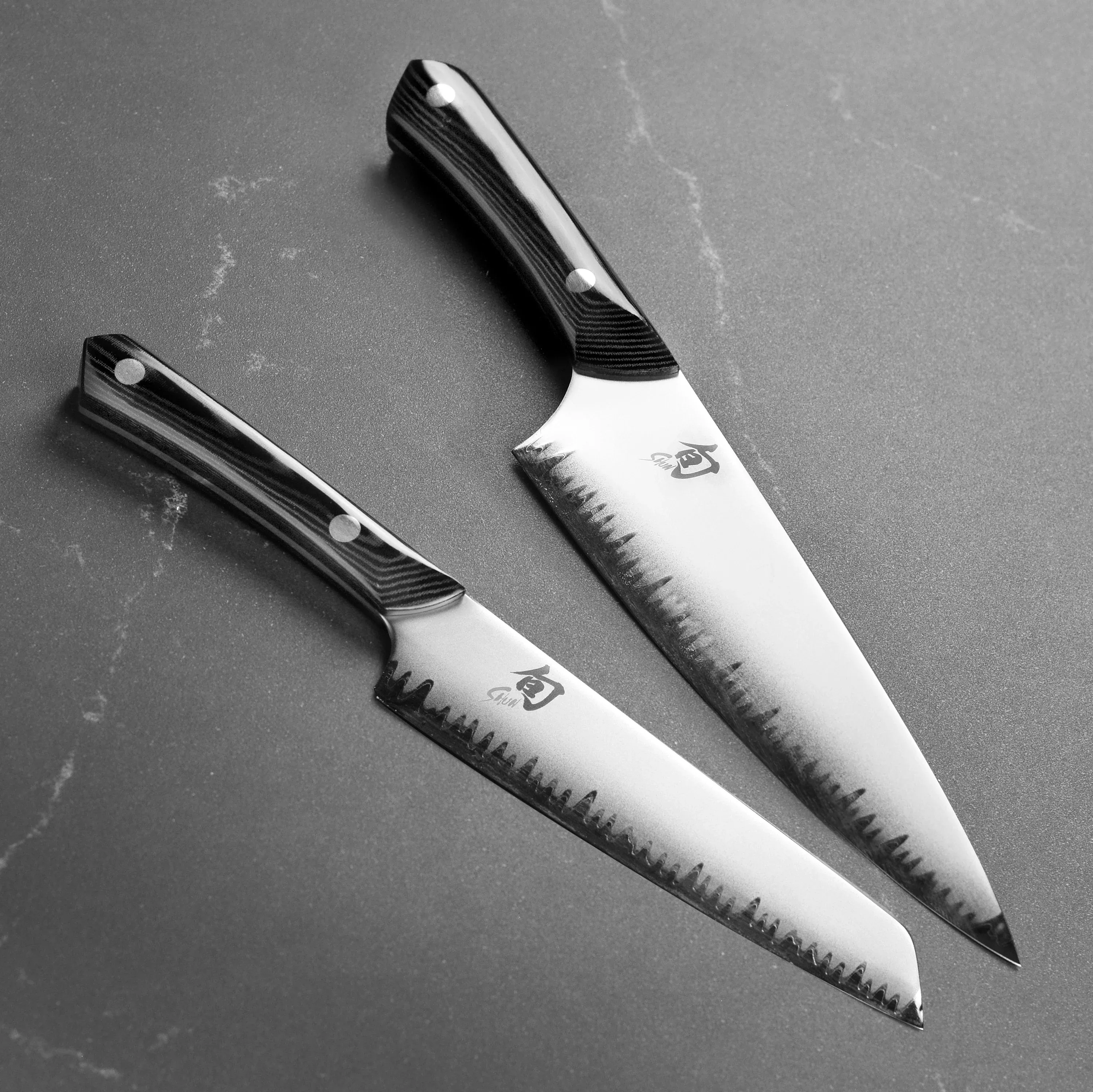 shun-carbon-steel-knife-set-narukami-blue-2-8-chef-s-6-5-master-utility Shun Carbon Steel Knife Set - Narukami Blue #2 - 8" Chef's & 6.5" Master Utility