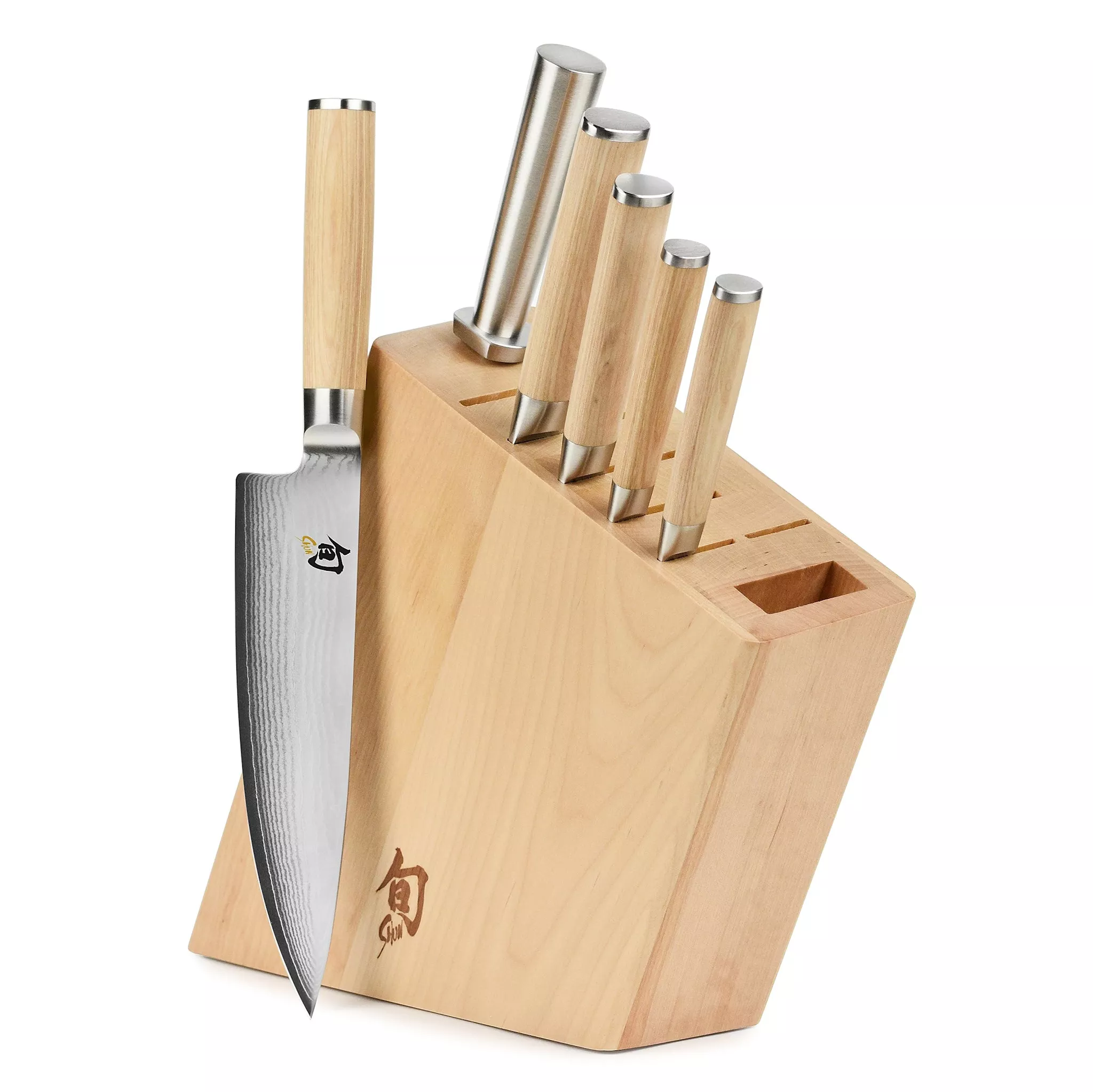 shun-classic-blonde-7-pc-block-set Shun Classic Blonde 7 pc Block Set