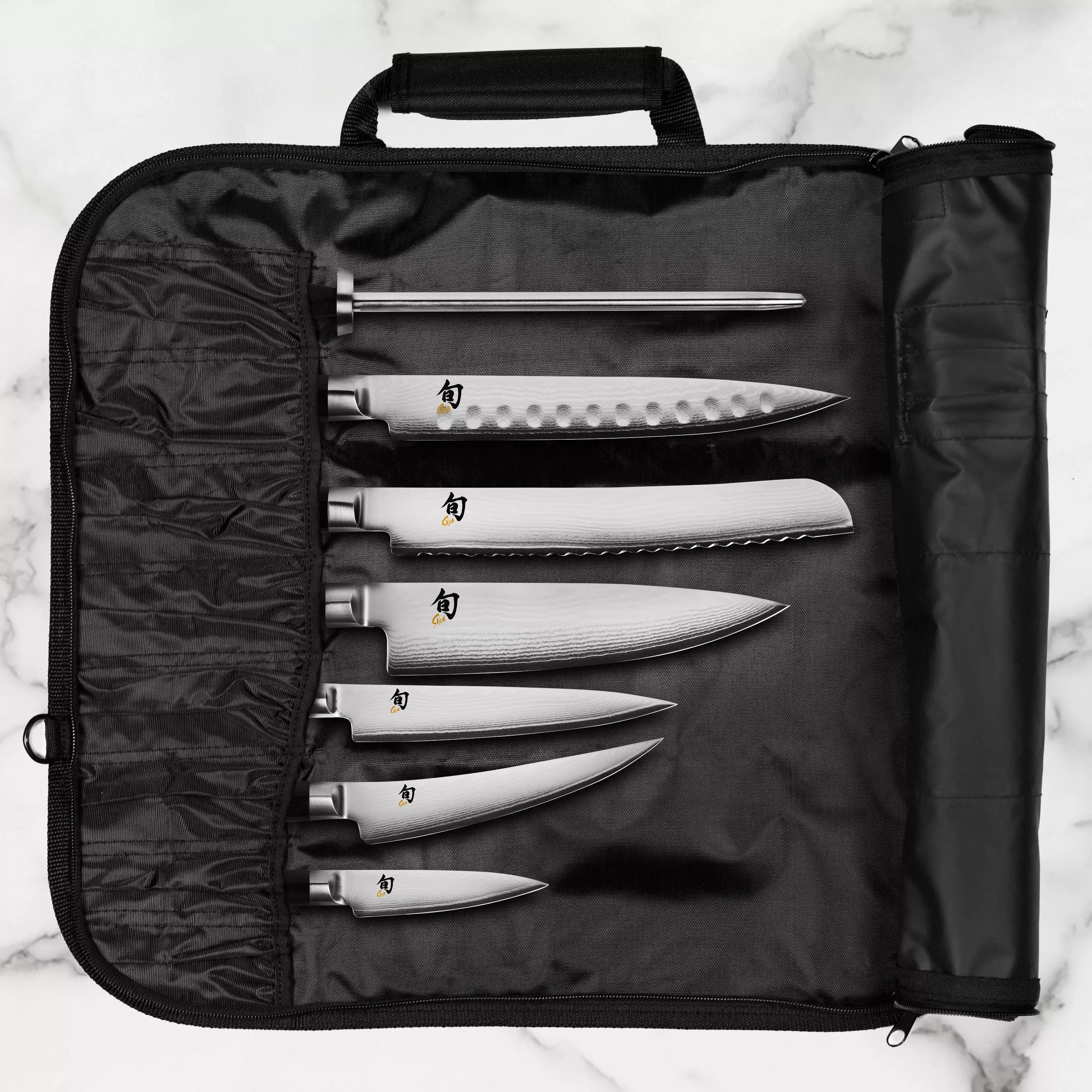 shun-classic-knife-roll-set-8-piece Shun Classic Knife Roll Set - 8 Piece