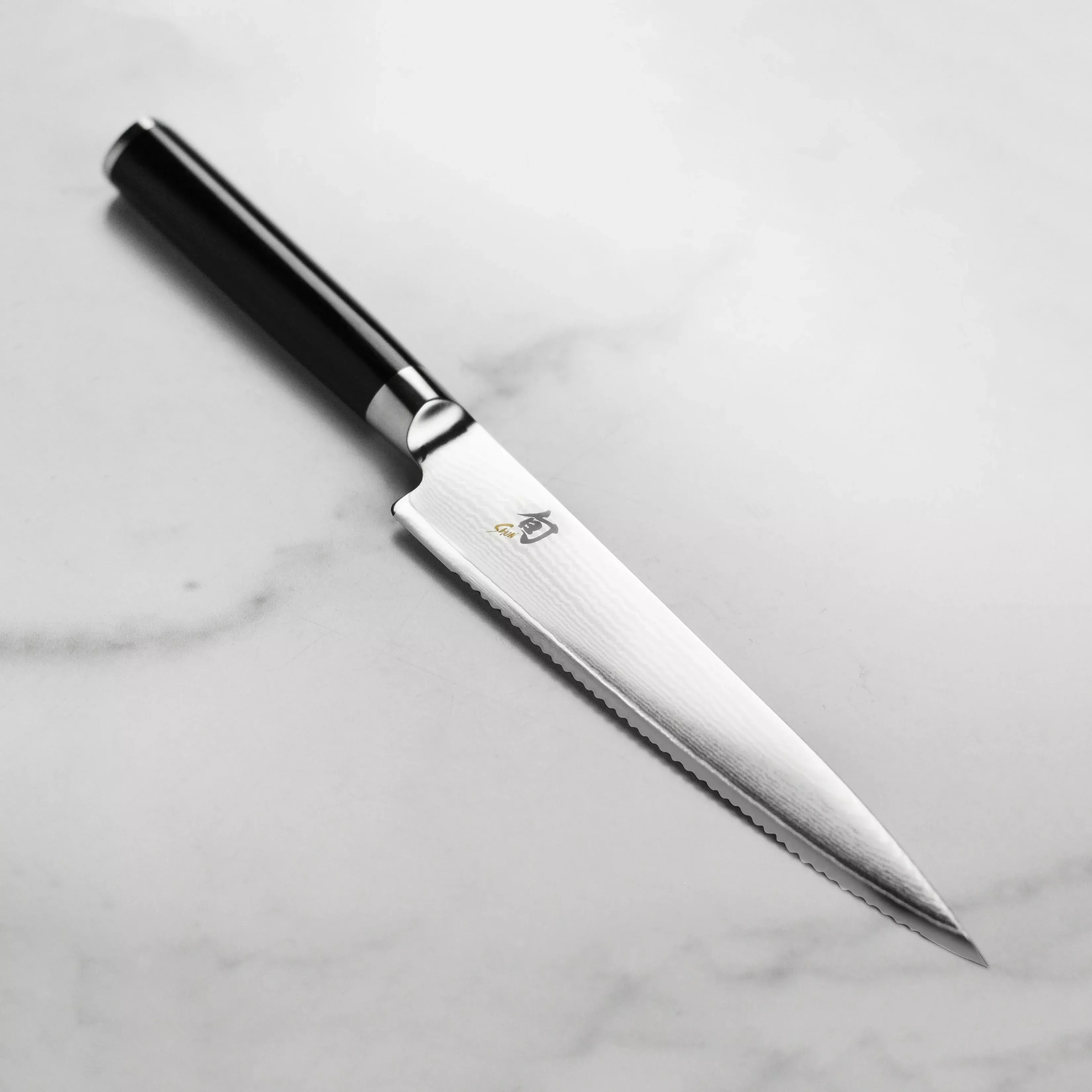 shun-classic-serrated-utility-6-tomato-knife Shun Classic Serrated Utility - 6" Tomato Knife