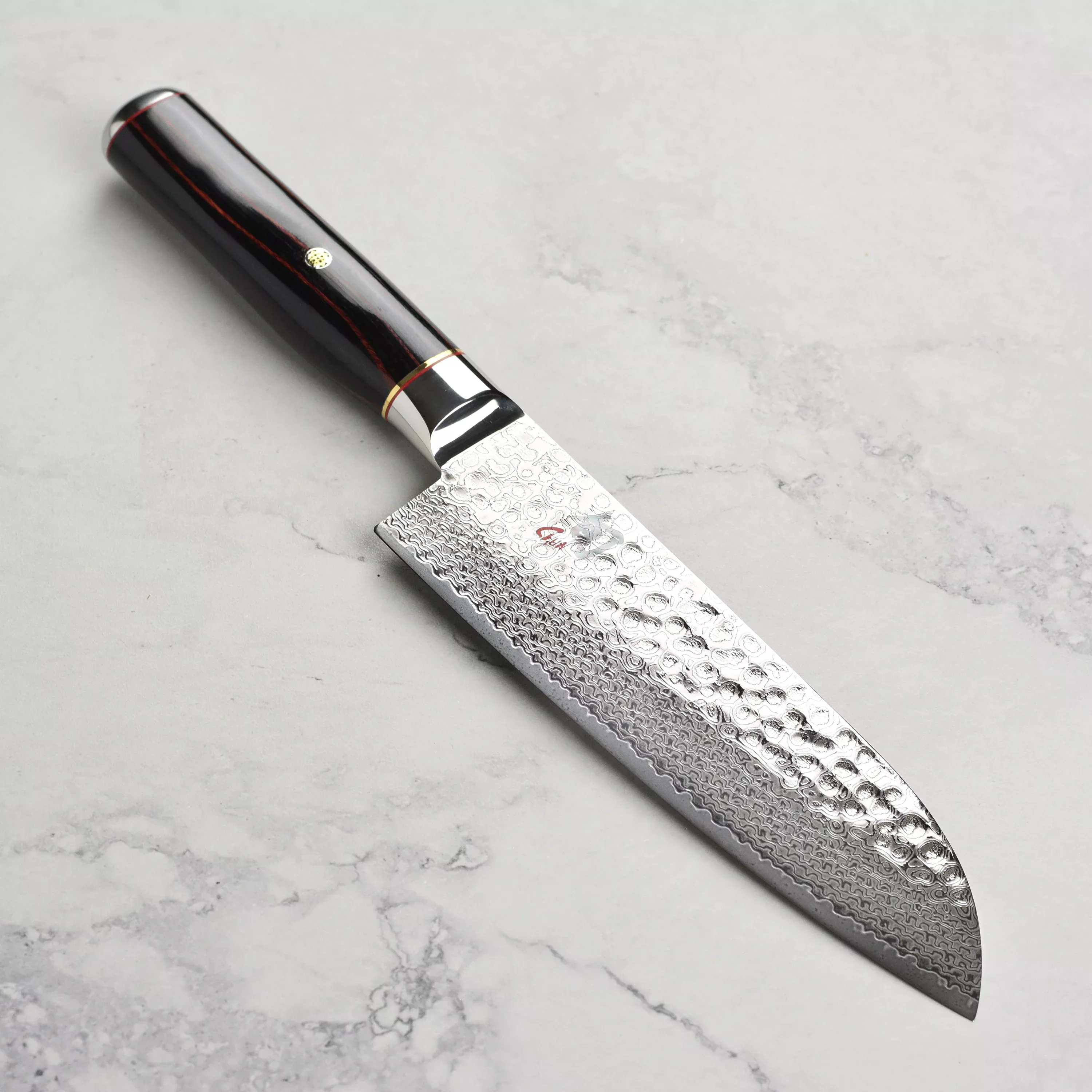 shun-hiro-santoku-knife-7-blade-sg2-japanese-stainless-steel Shun Hiro Santoku Knife - 7" Blade, SG2 Japanese Stainless Steel