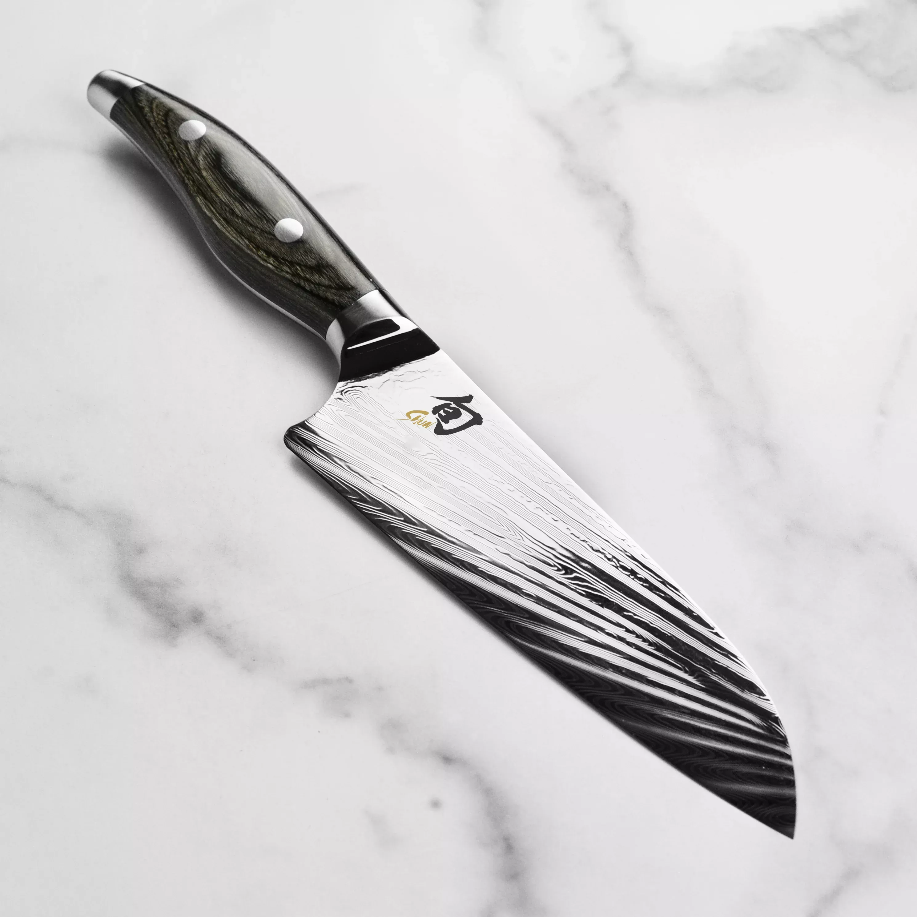 shun-nagare-7-santoku-knife Shun Nagare 7" Santoku Knife