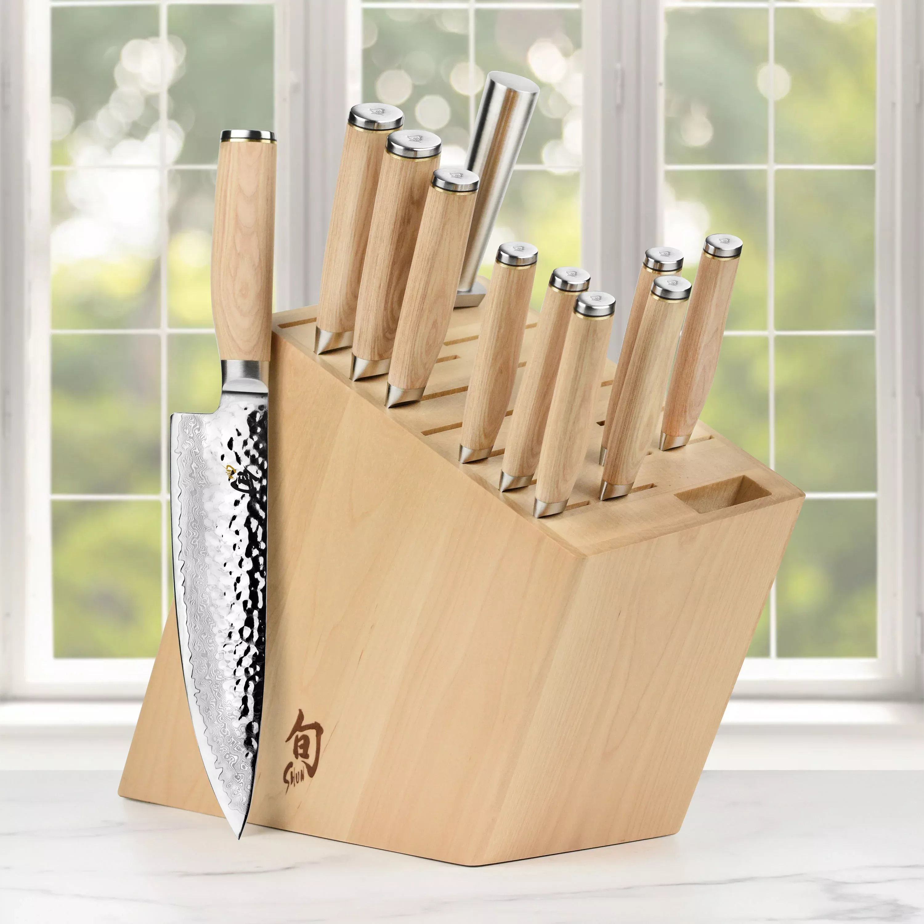shun-premier-blonde-12-piece-knife-block-set Shun Premier Blonde 12 Piece Knife Block Set