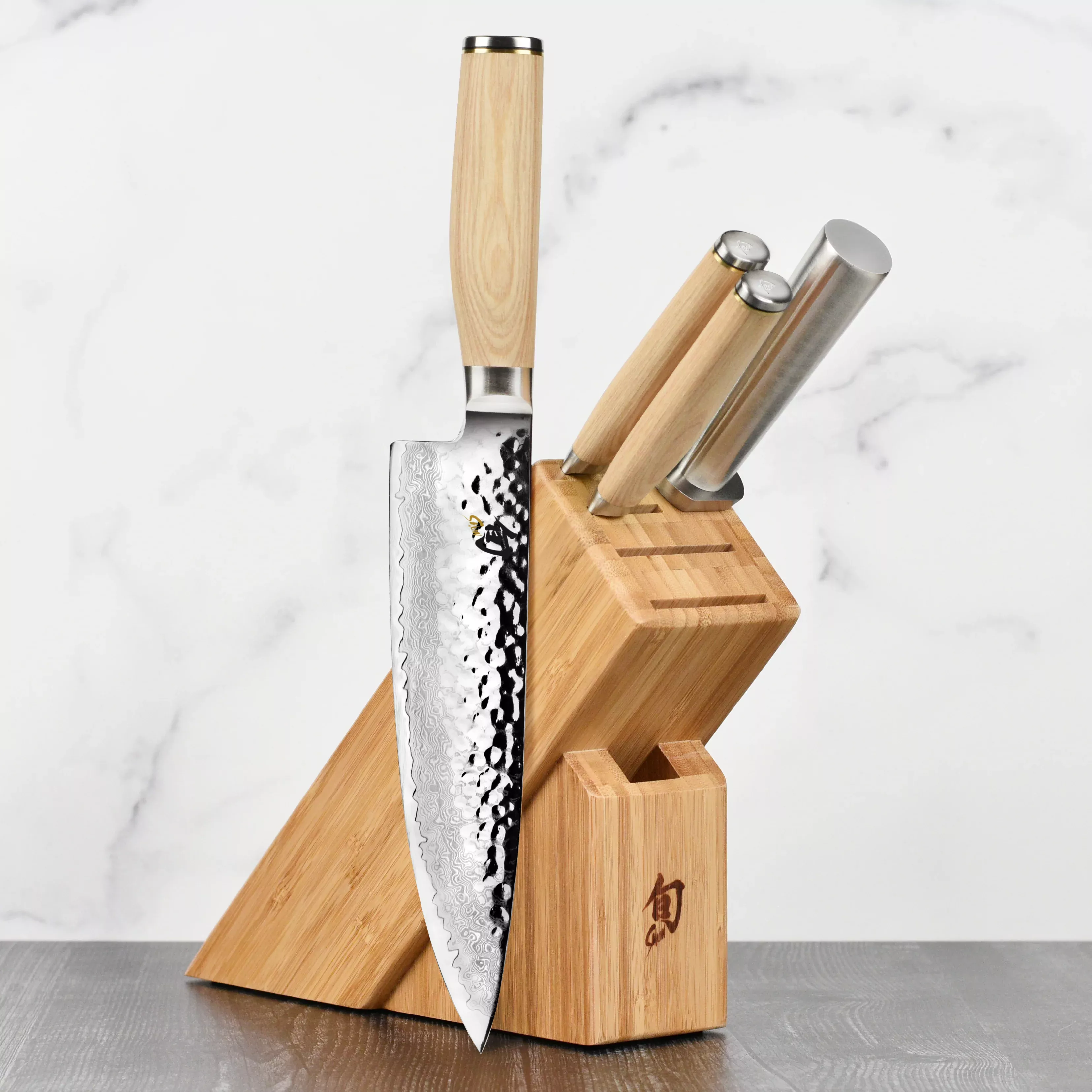 shun-premier-blonde-knife-block-set-5-piece Shun Premier Blonde Knife Block Set - 5 Piece