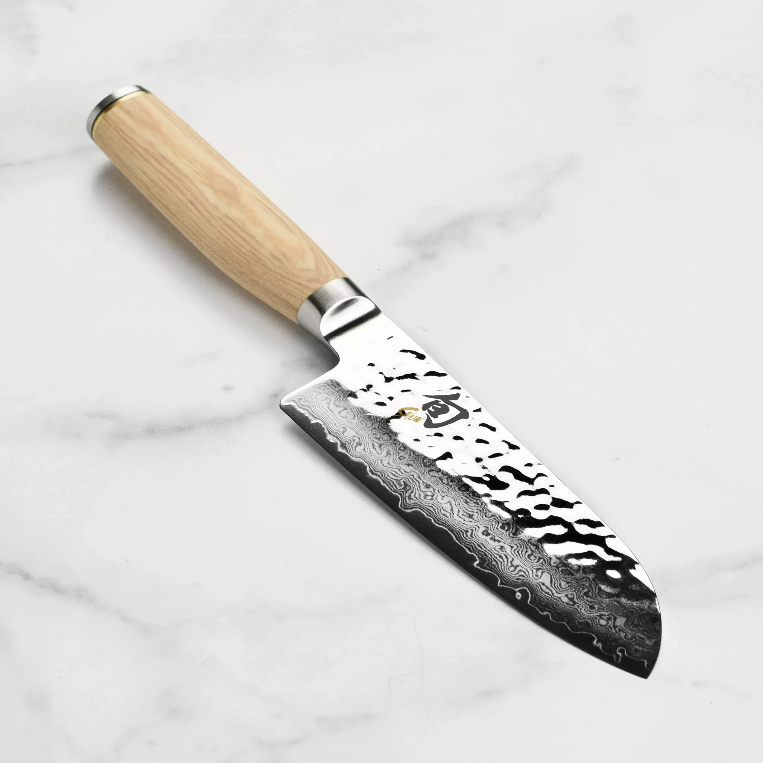 shun-premier-blonde-santoku-knife-5-5 Shun Premier Blonde Santoku Knife - 5.5"