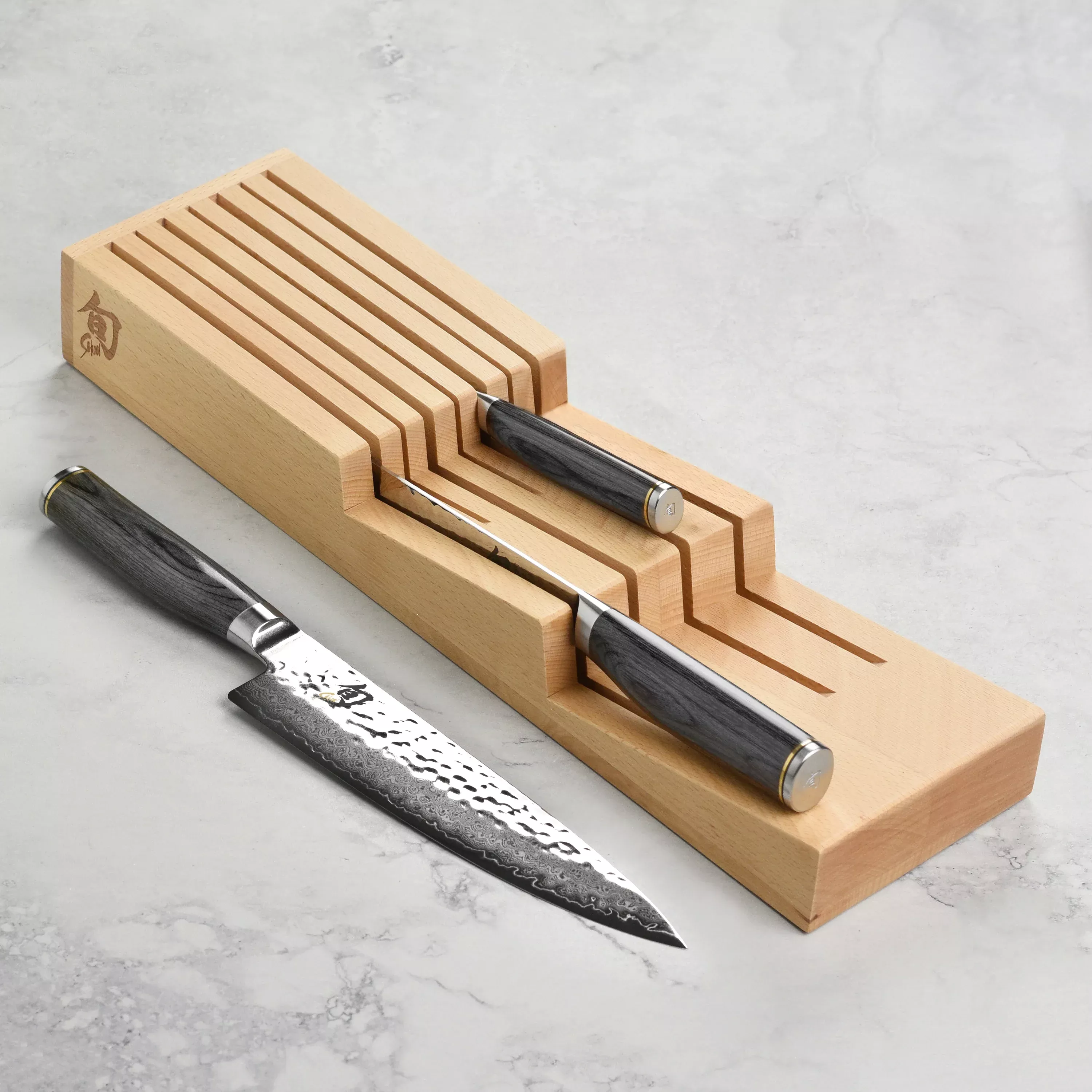 shun-premier-grey-in-drawer-knife-set-4-piece Shun Premier Grey In-Drawer Knife Set - 4 Piece