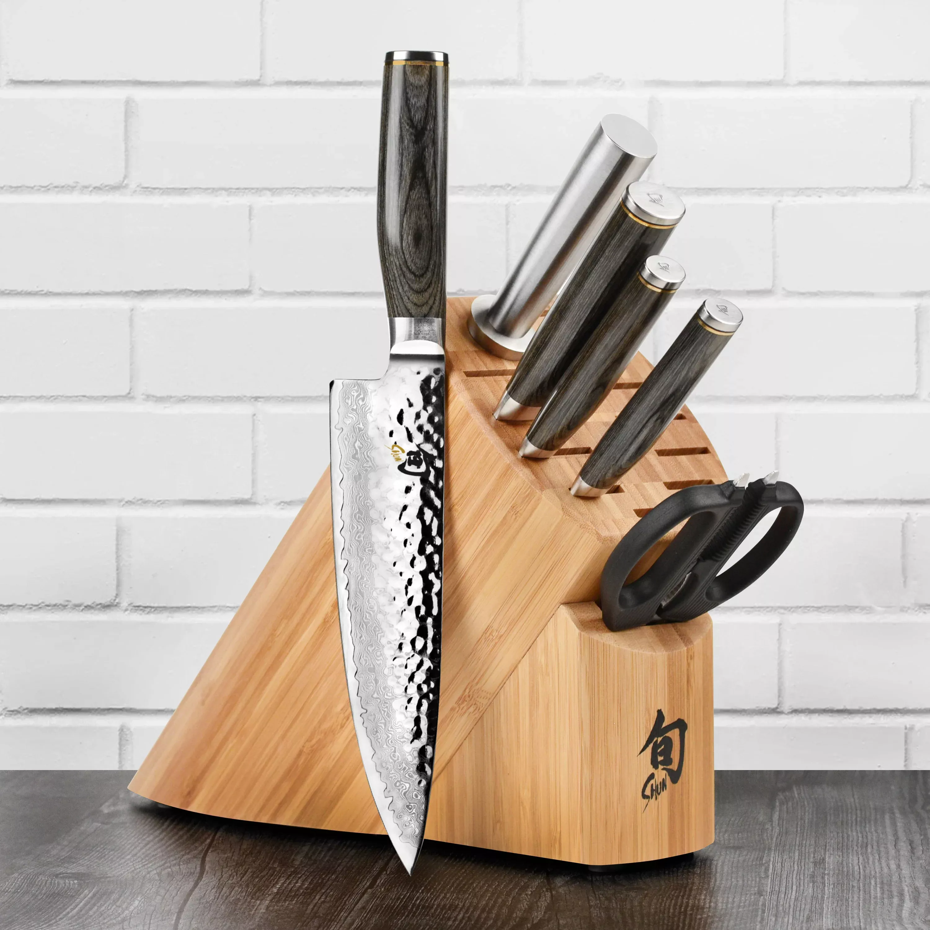shun-premier-grey-knife-block-set-7-piece Shun Premier Grey Knife Block Set - 7 Piece