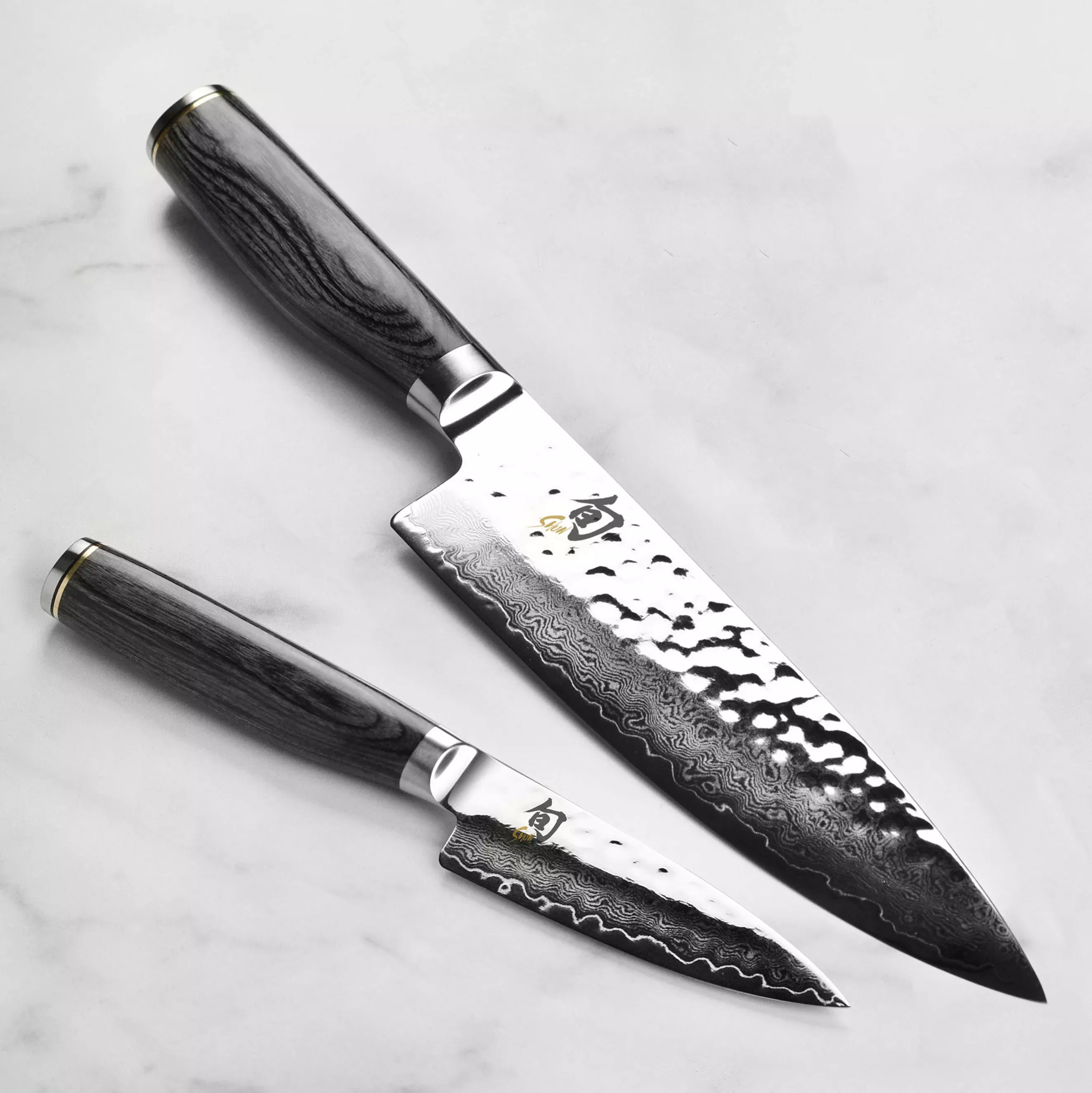 shun-premier-grey-knife-set-2-piece-chef-s-paring-knife-set Shun Premier Grey Knife Set - 2 Piece Chef's & Paring Knife Set