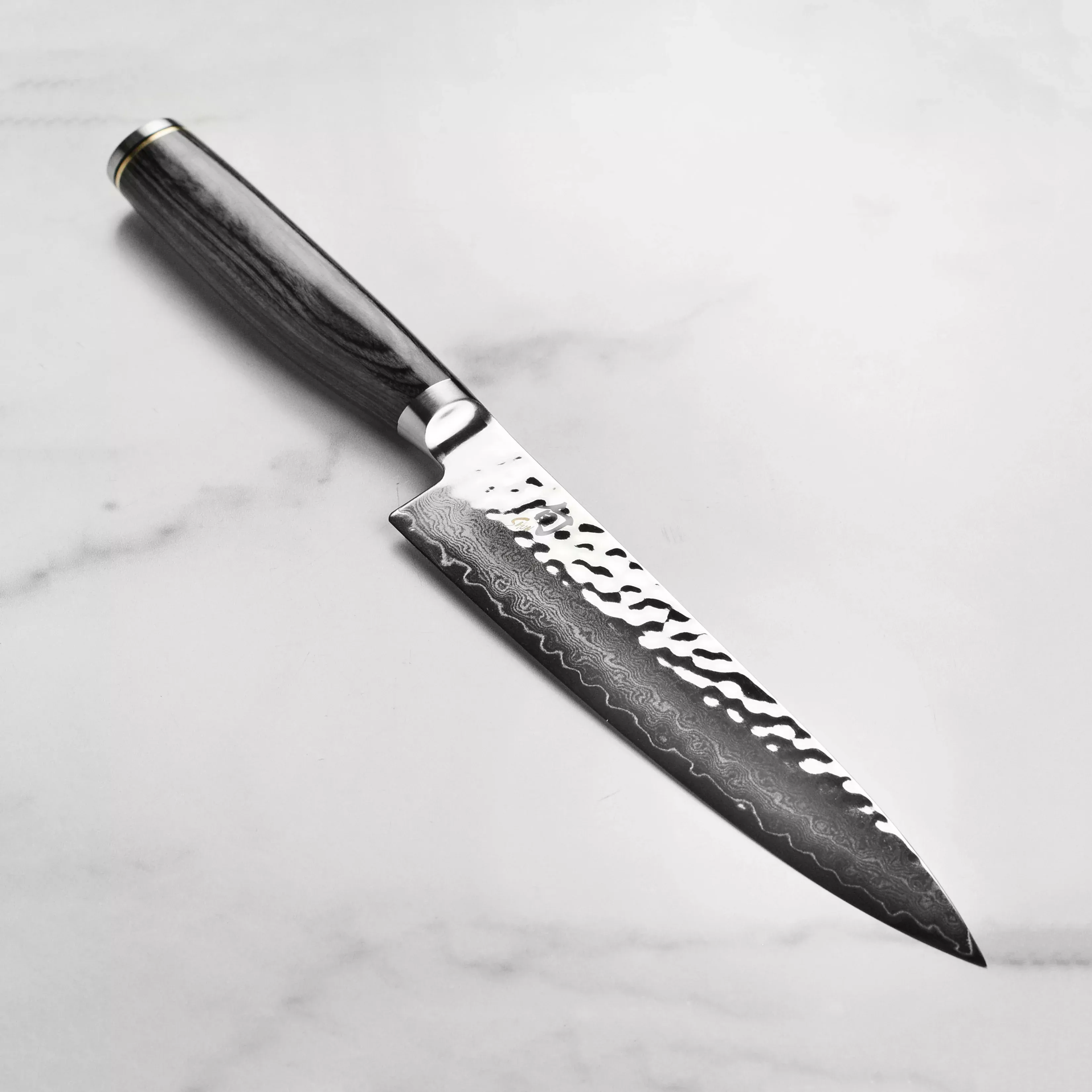 shun-premier-grey-utility-knife-6-5 Shun Premier Grey Utility Knife - 6.5"