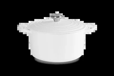 signature-deep-round-oven-6-5-qt-white Signature Deep Round Oven 6.5 Qt White