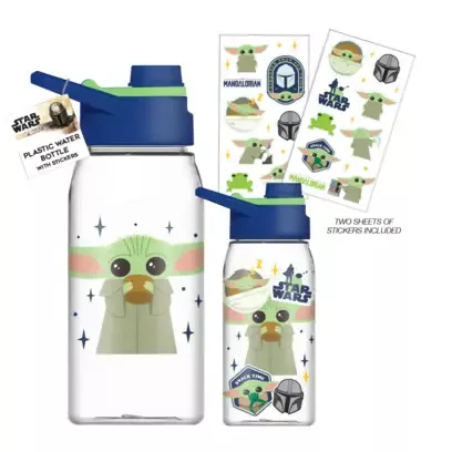 silver-buffalo-star-wars-20oz-hinge-handle-plastic-bottle-w-stickers Silver Buffalo Star Wars 20oz Hinge Handle Plastic Bottle w Stickers