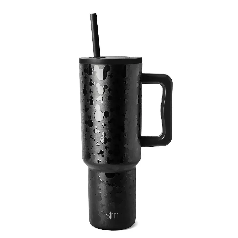 Simple Modern Trek 40oz Stainless Steel Mickey Mouse Lidded Tumbler - Black – REBEL