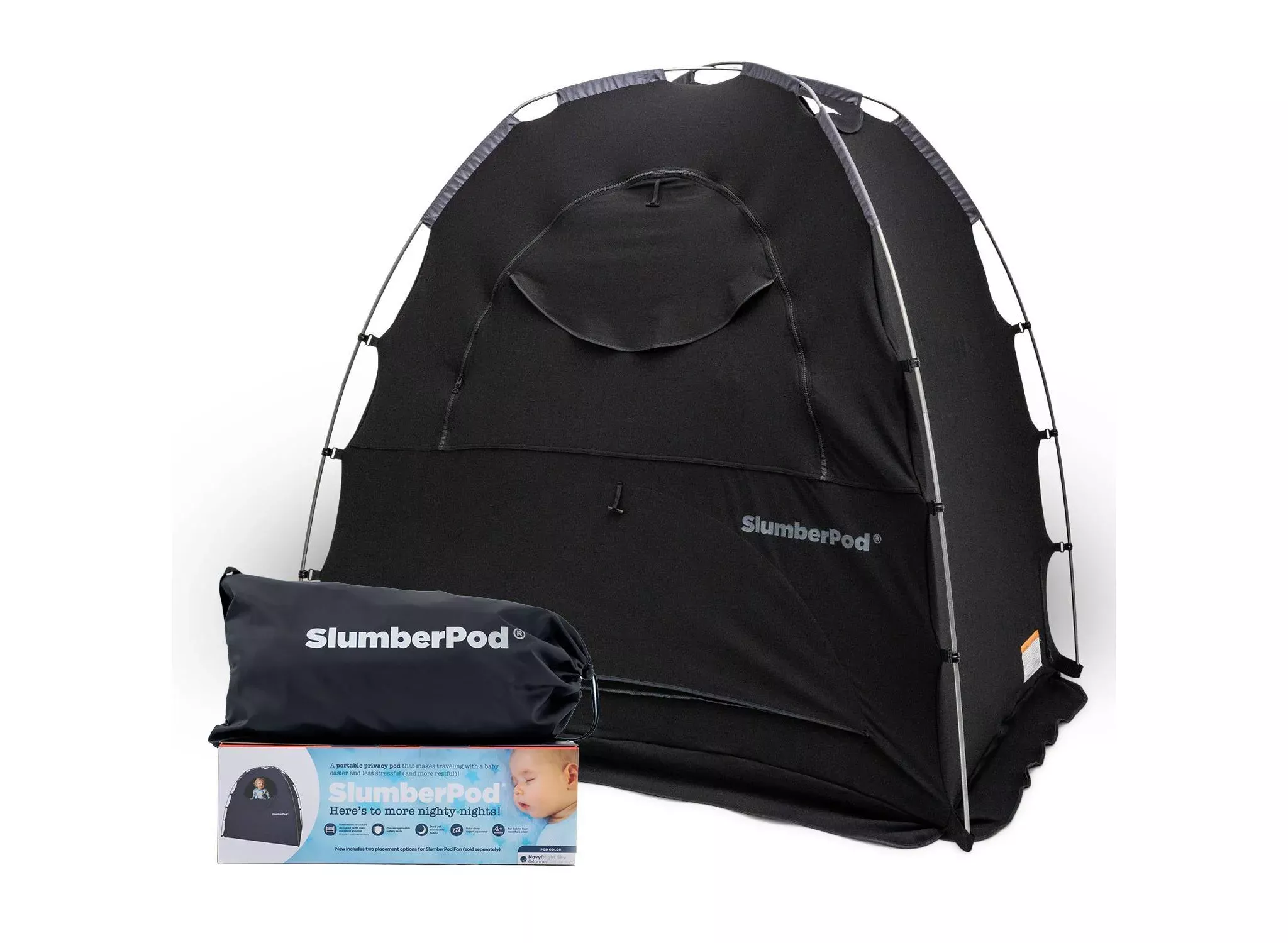 slumberpod-portable-privacy-pod-blackout-black-rebel SlumberPod Portable Privacy Pod Blackout - Black – REBEL