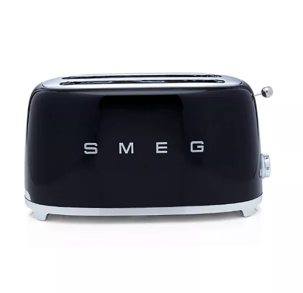 Smeg 4 Slice Toaster - Black