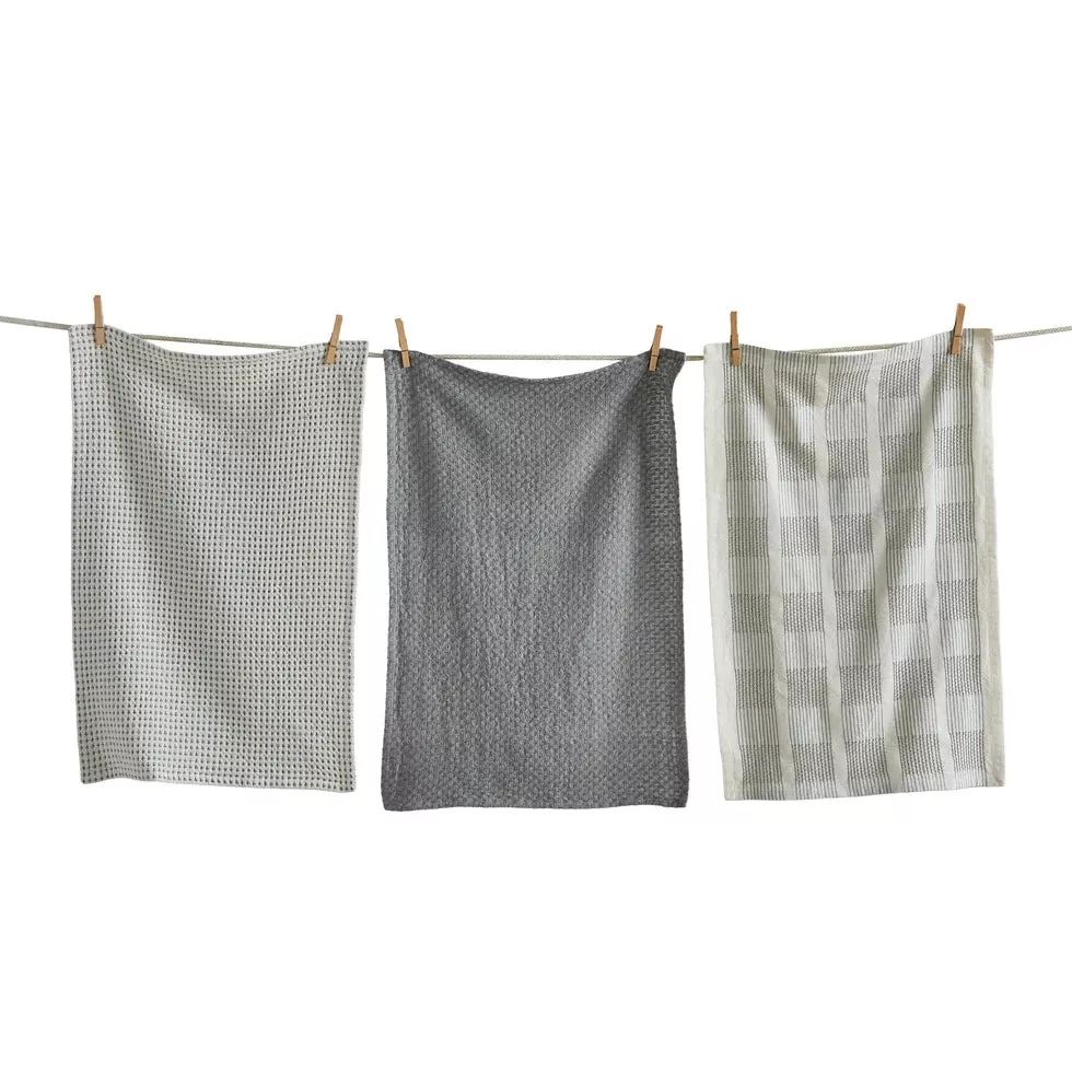 sonoma-dishtowel-set-3-grey Sonoma Dishtowel Set Of 3 Grey