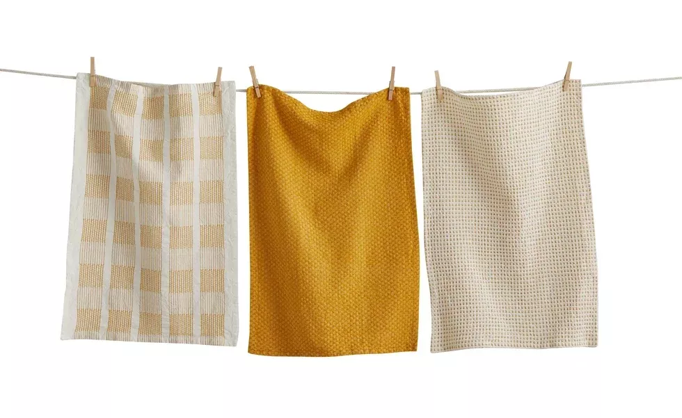 sonoma-dishtowel-set-3-yellow Sonoma Dishtowel Set Of 3 Yellow
