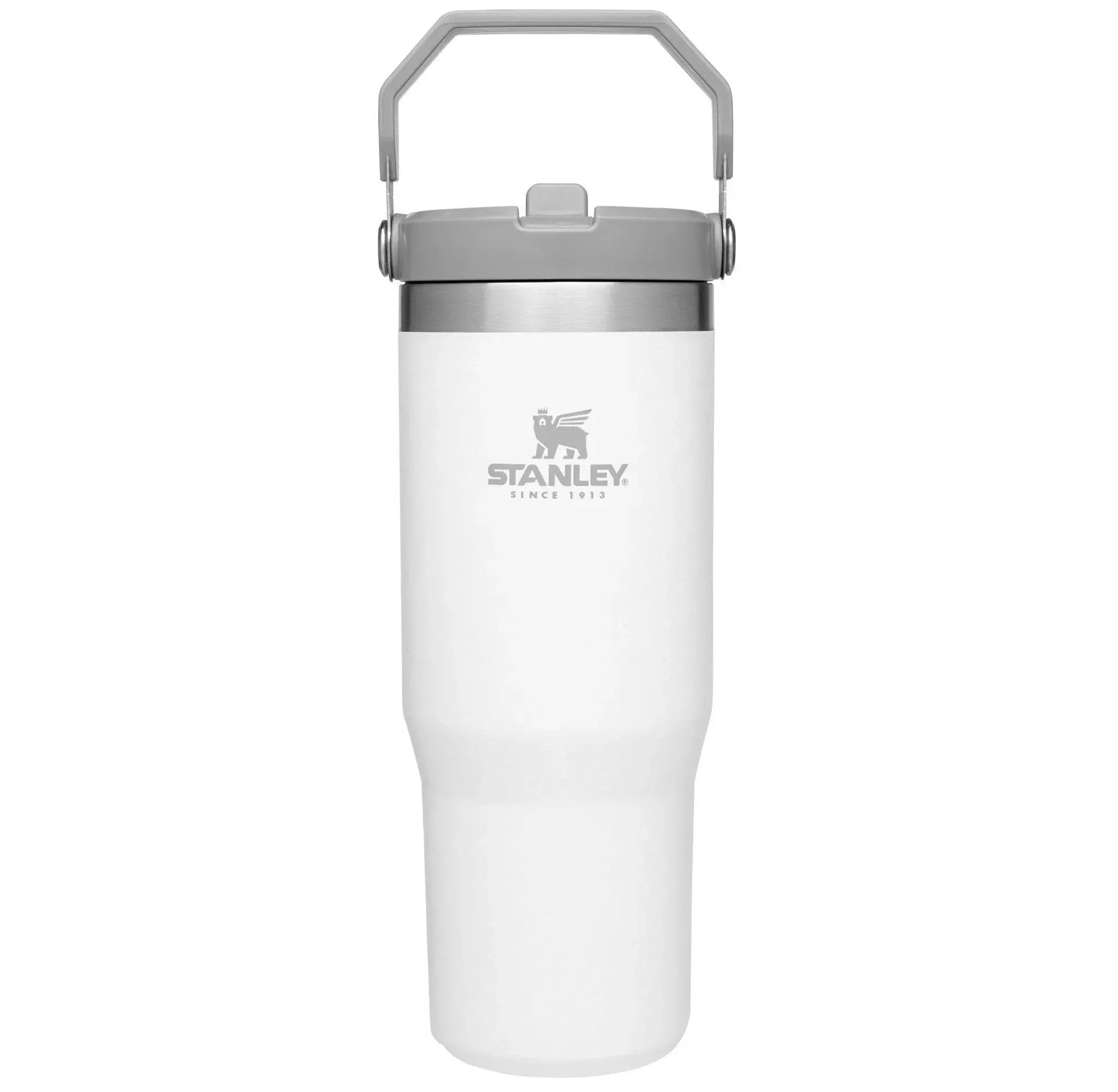 stanley-30-oz-stainless-steel-ice-flow-flip-straw-tumbler-polar-dishwasher-safe- Stanley 30 oz Stainless Steel Ice Flow Flip Straw Tumbler Polar: Dishwasher-Safe Drinkware for Hot & Cold Beverages (See Description) – REBEL