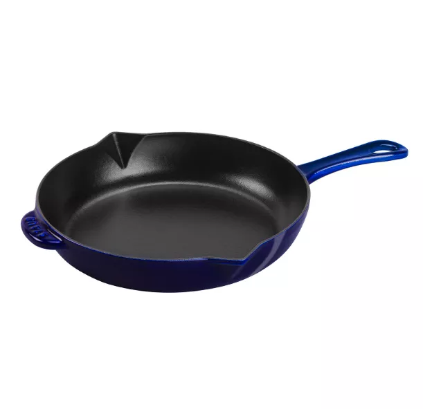 Staub 10" Fry Pan, Dark Blue