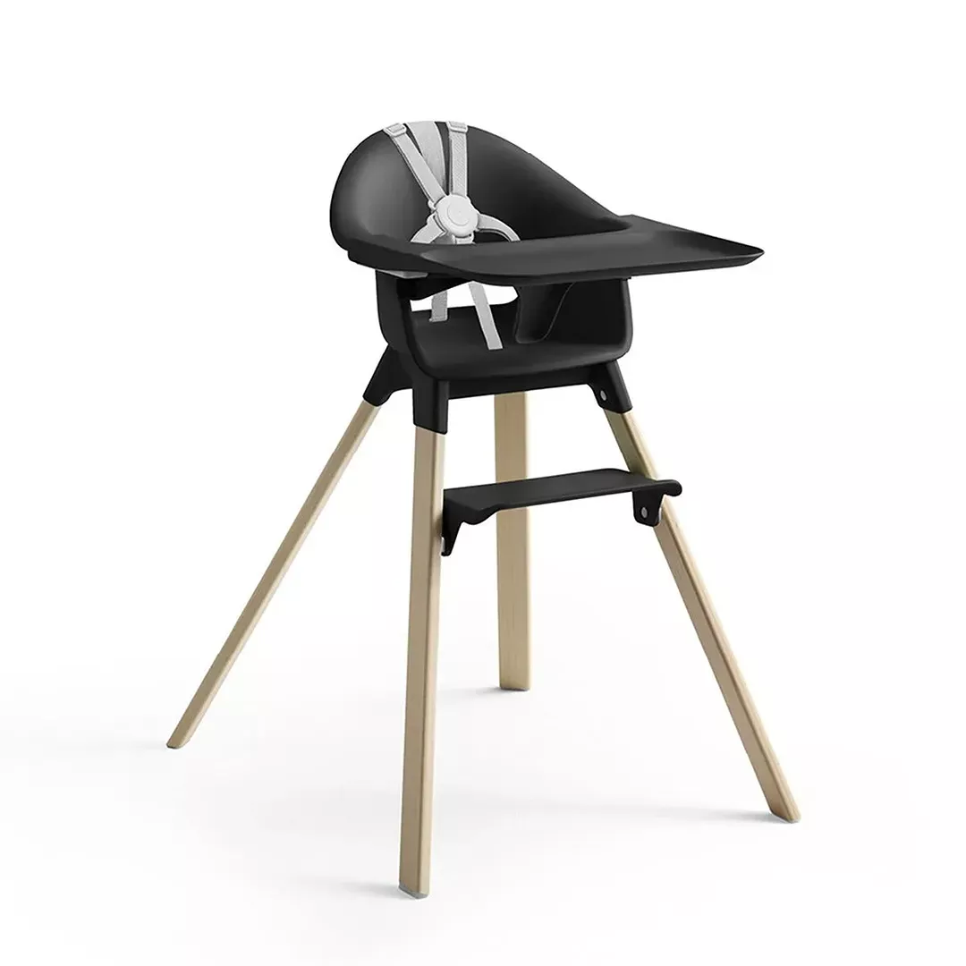 stokke-clikk-high-chair-black-natural-see-description-rebel Stokke Clikk High Chair - Black Natural (See Description) – REBEL