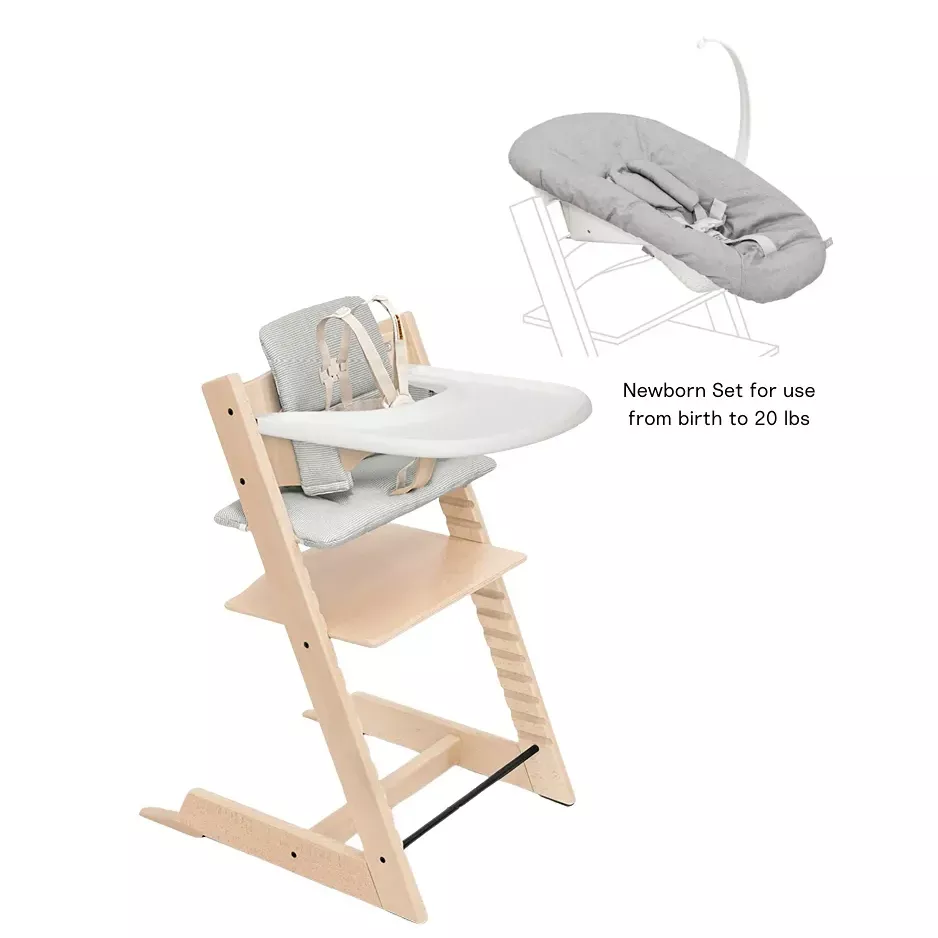 stokke-tripp-trapp-high-chair-2-cushion-tray-newborn-set-bundle-rebel Stokke Tripp Trapp High Chair 2 + Cushion, Tray & Newborn Set Bundle – REBEL