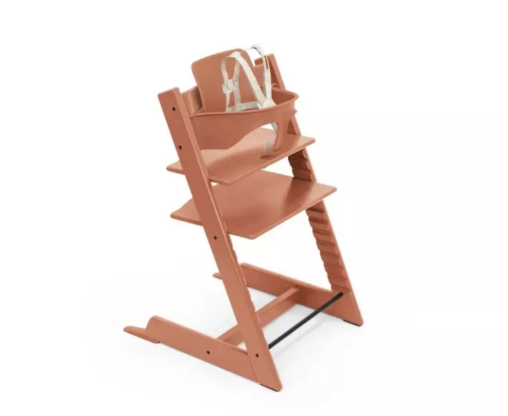 stokke-tripp-trapp-high-chair-terracotta-rebel Stokke Tripp Trapp High Chair - Terracotta – REBEL