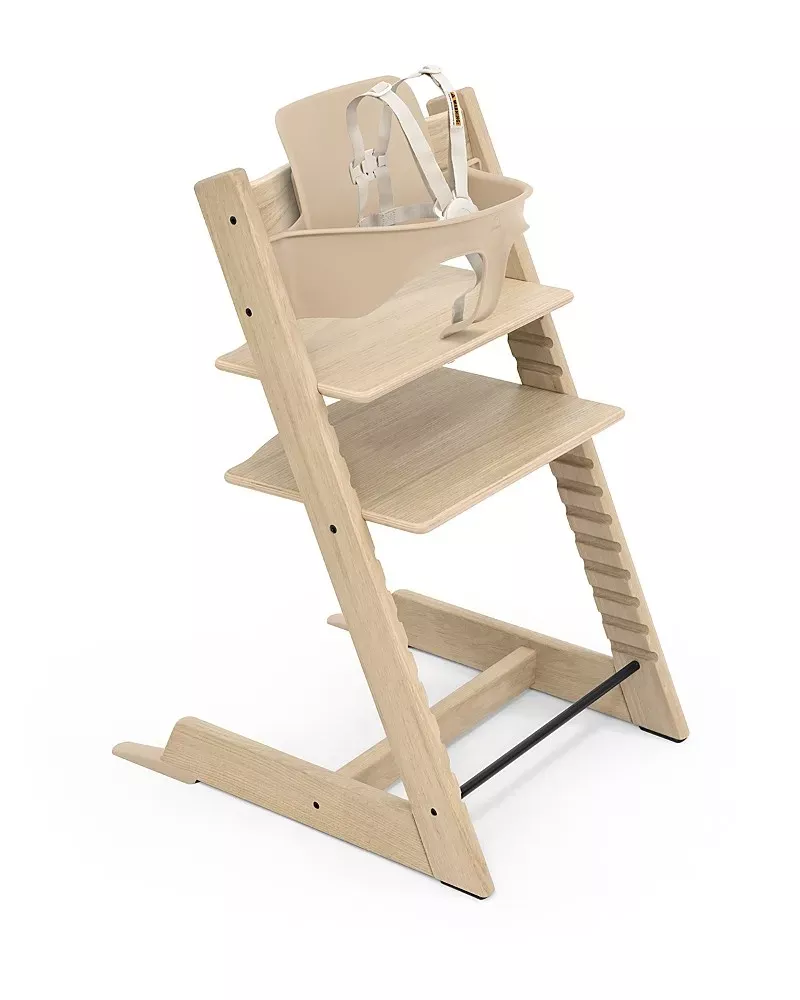 stokke-tripp-trapp-high-chair-with-baby-set-oak-natural-see-description-rebel Stokke Tripp Trapp High Chair With Baby Set - Oak Natural (See Description) – REBEL