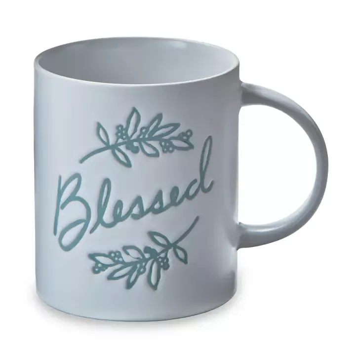 stoneware-mug-blessed Stoneware Mug "Blessed"