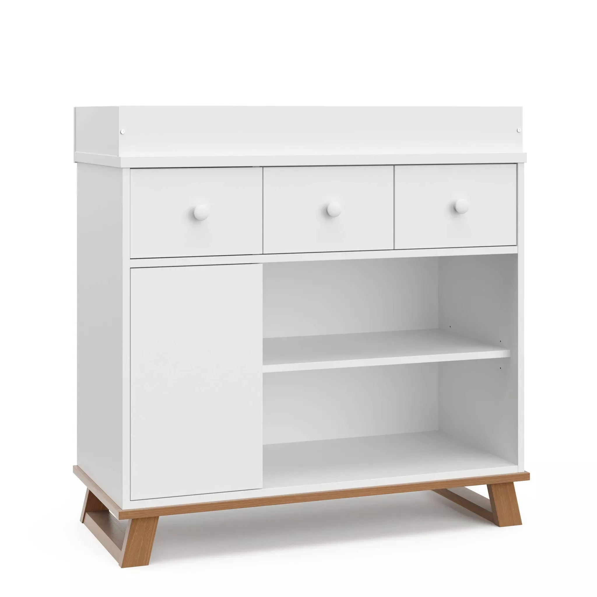 storkcraft-modern-2-drawer-dresser-with-removable-changing-table-topper-white-vi Storkcraft Modern 2 Drawer Dresser with Removable Changing Table Topper - White/Vintage Driftwood – REBEL