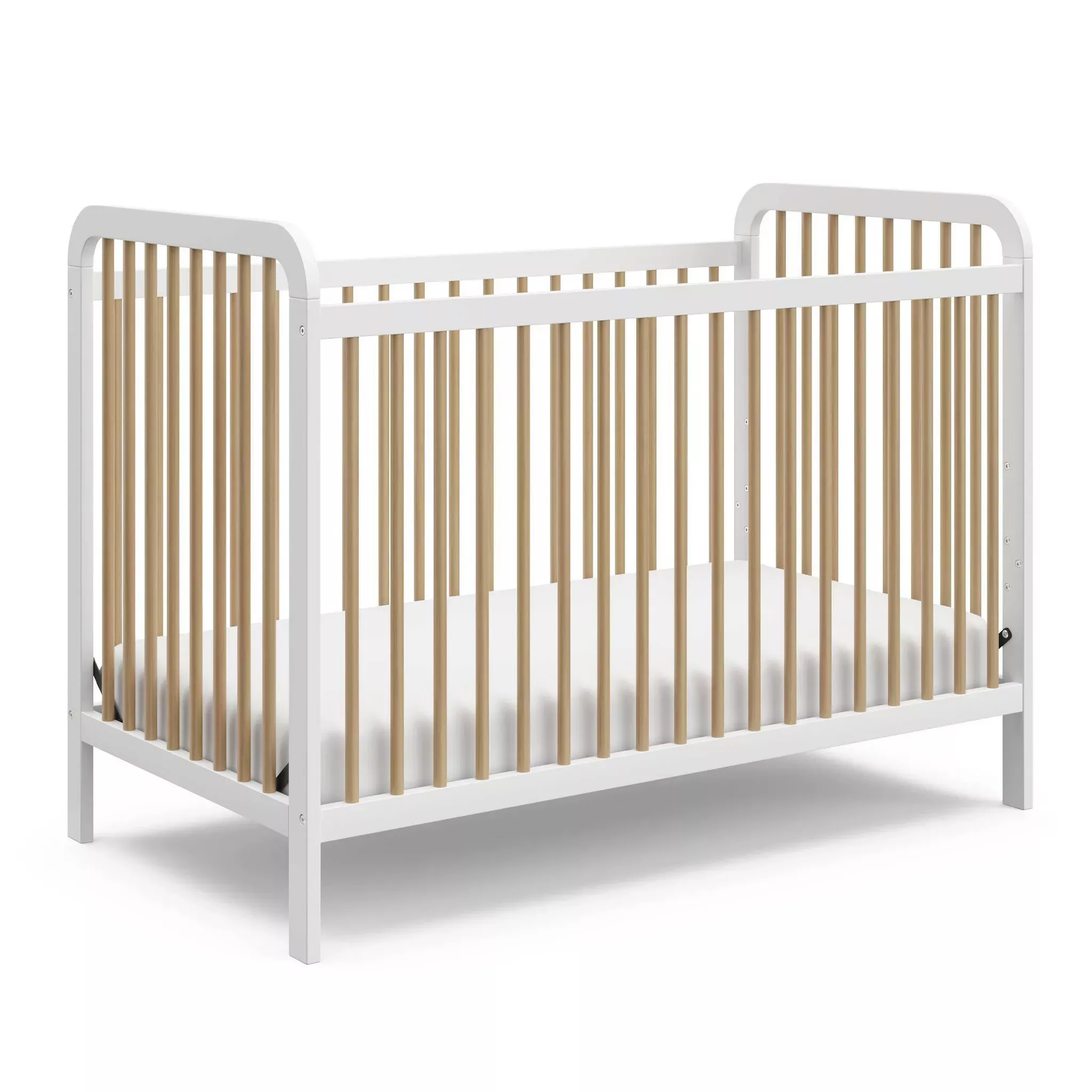 storkcraft-pasadena-3-in-1-convertible-crib-white-with-driftwood-rebel Storkcraft Pasadena 3-in-1 Convertible Crib - White with Driftwood – REBEL