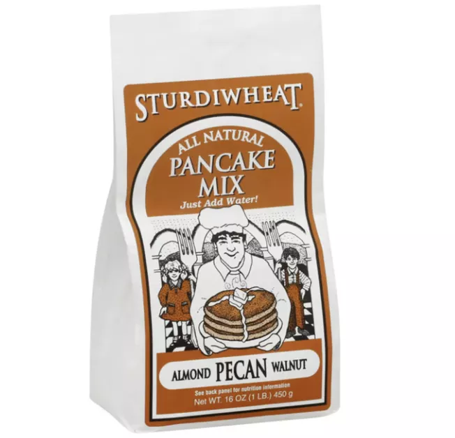 sturdiwheat-almond-pecan-pancake-mix-1-lb Sturdiwheat Almond Pecan Pancake Mix - 1 lb